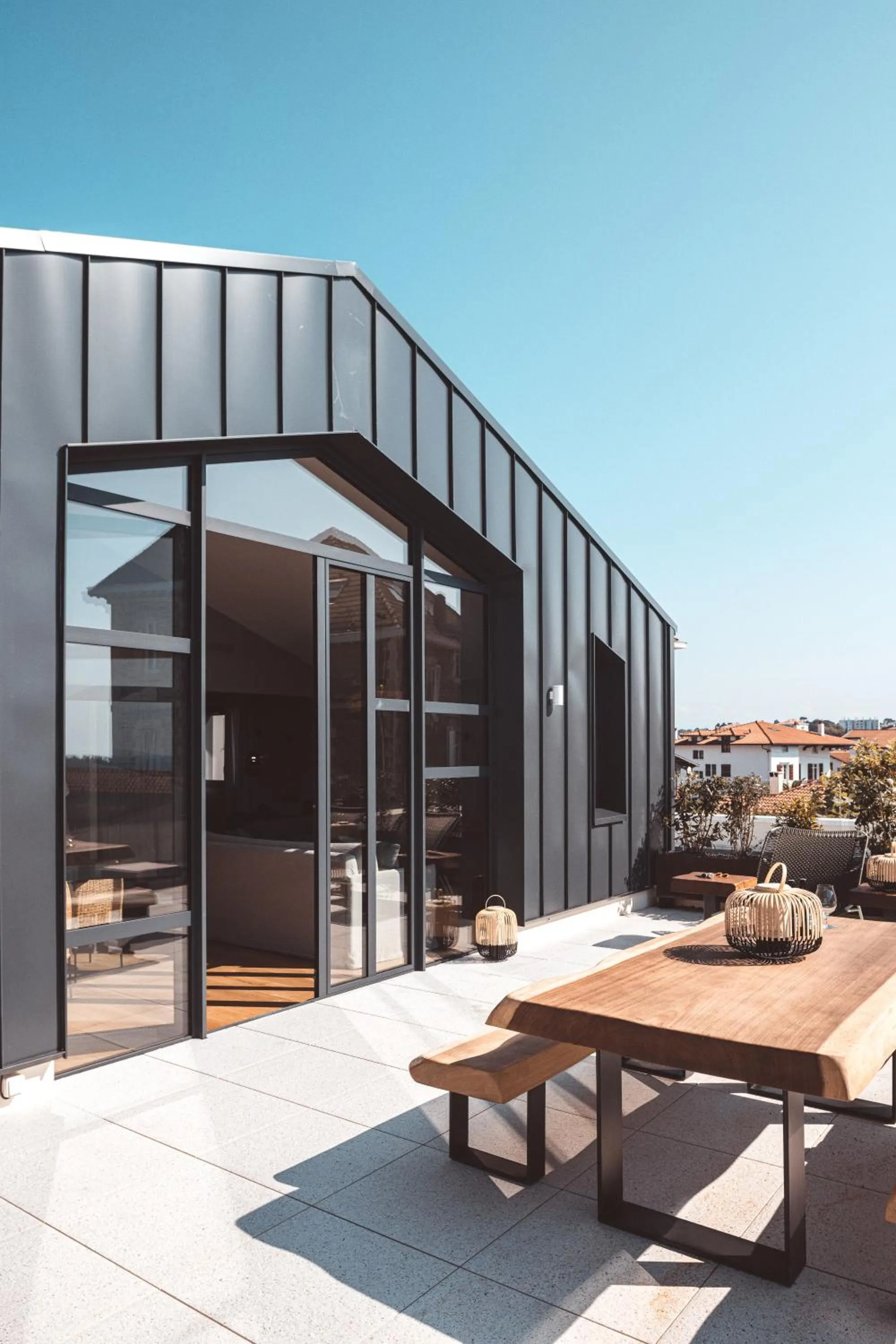 Balcony/Terrace in Le Garage Biarritz Hôtel