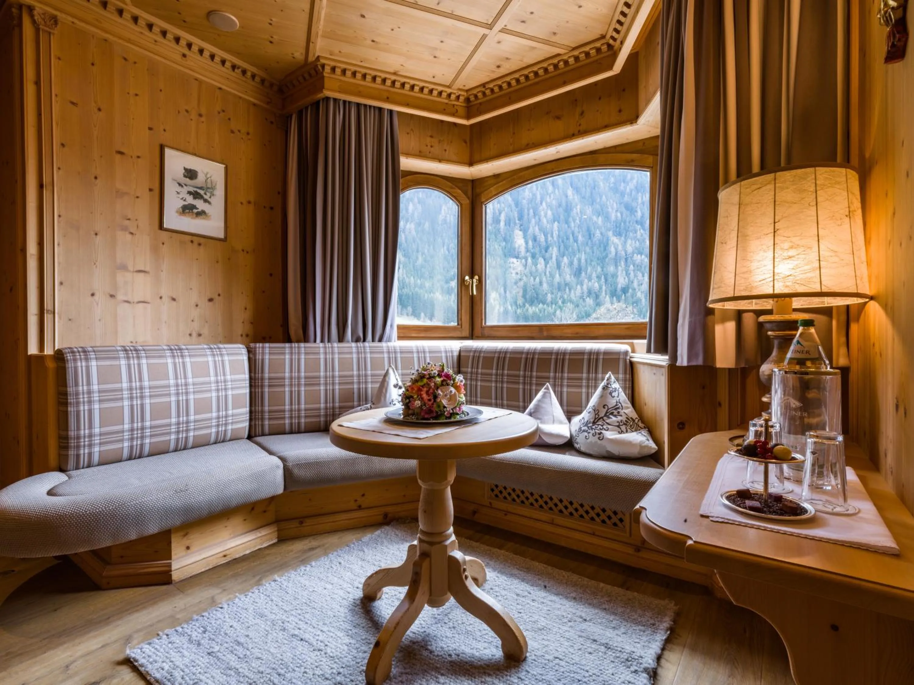 Living room in Relais&Châteaux Spa-Hotel Jagdhof