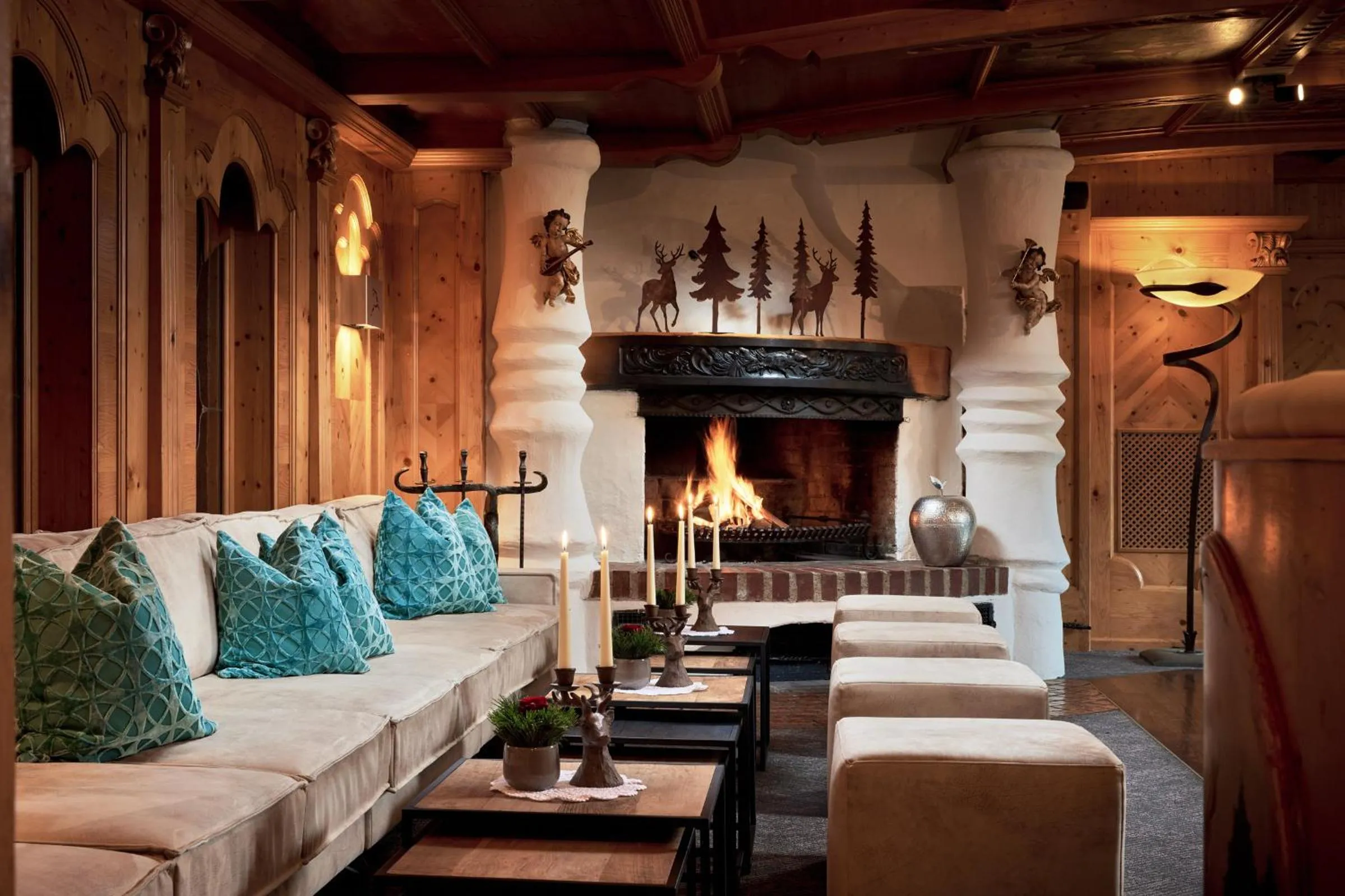 Patio in Relais&Châteaux Spa-Hotel Jagdhof