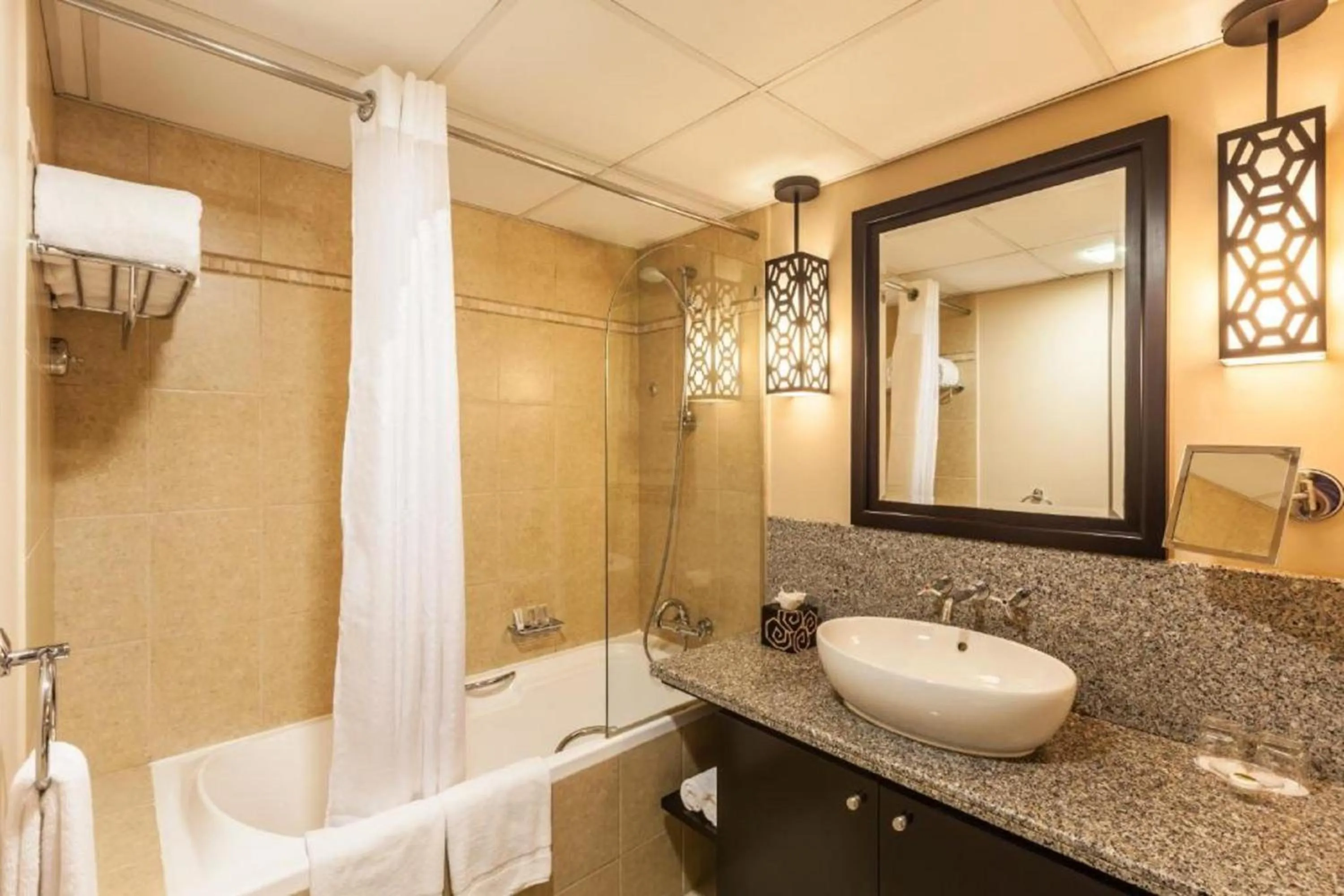 Bathroom in Holiday Inn Dubai Al Barsha by IHG