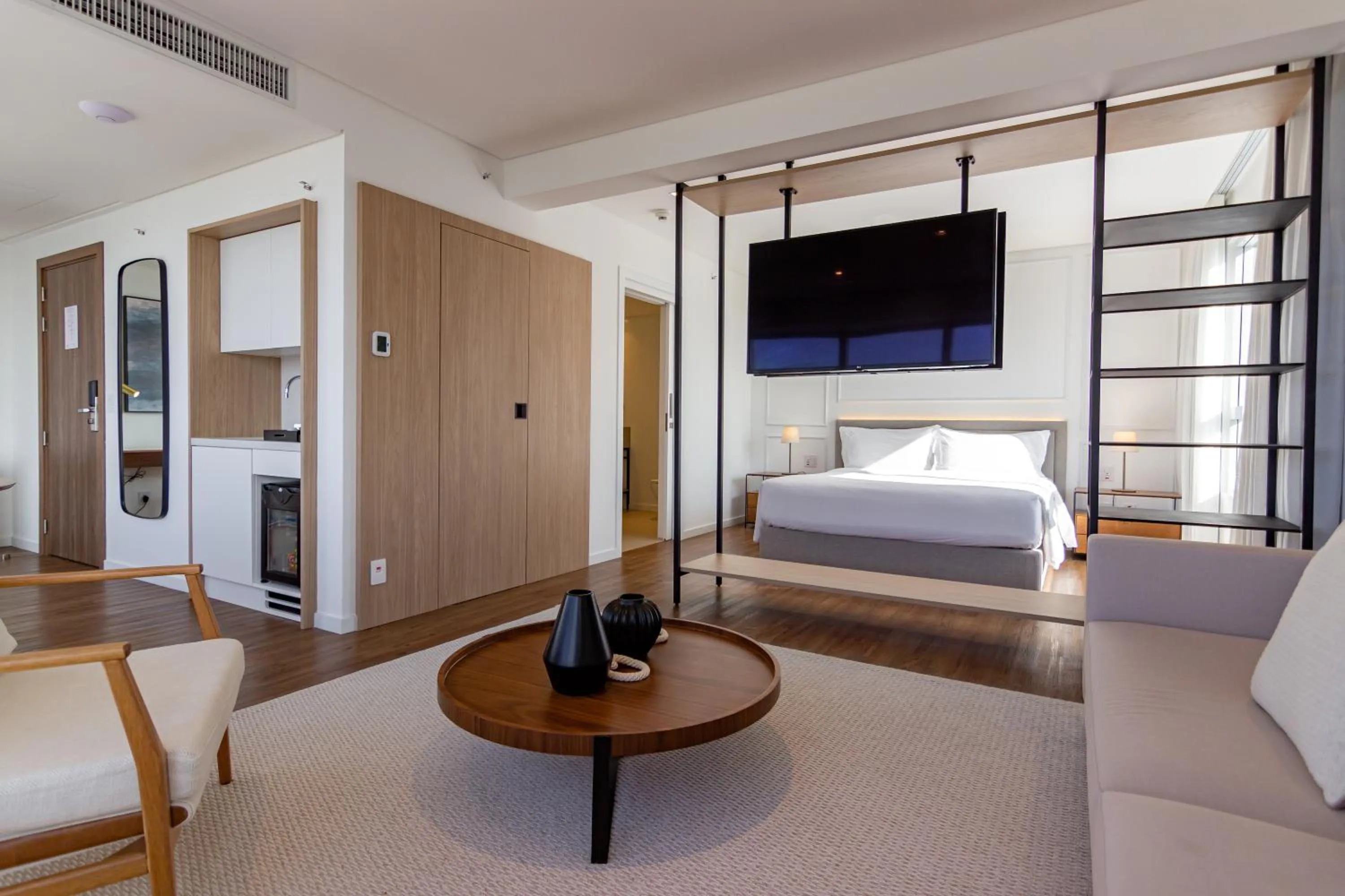 Bed in K-Platz Hotel