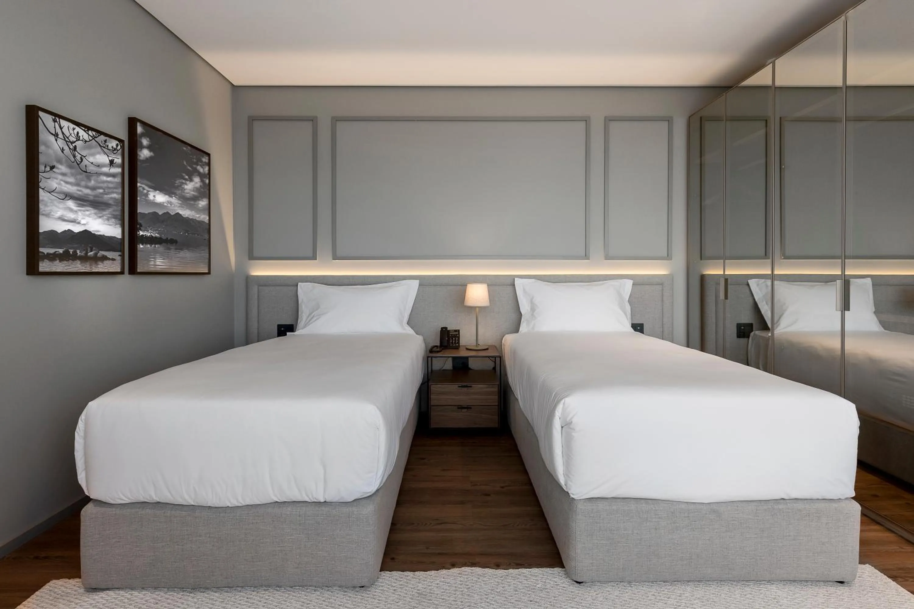 Bed in K-Platz Hotel