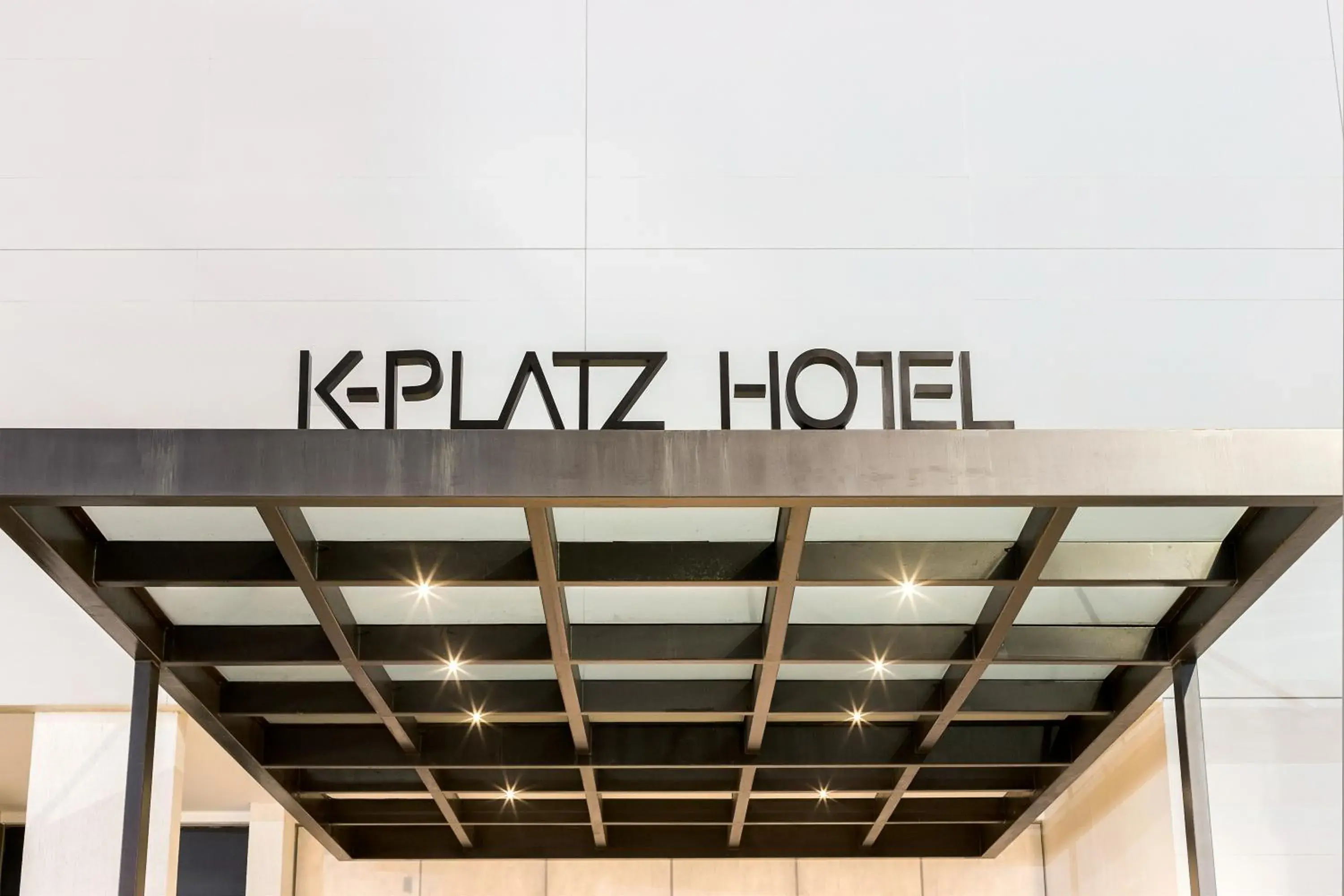 Property building in K-Platz Hotel Property building in K-Platz Hotel