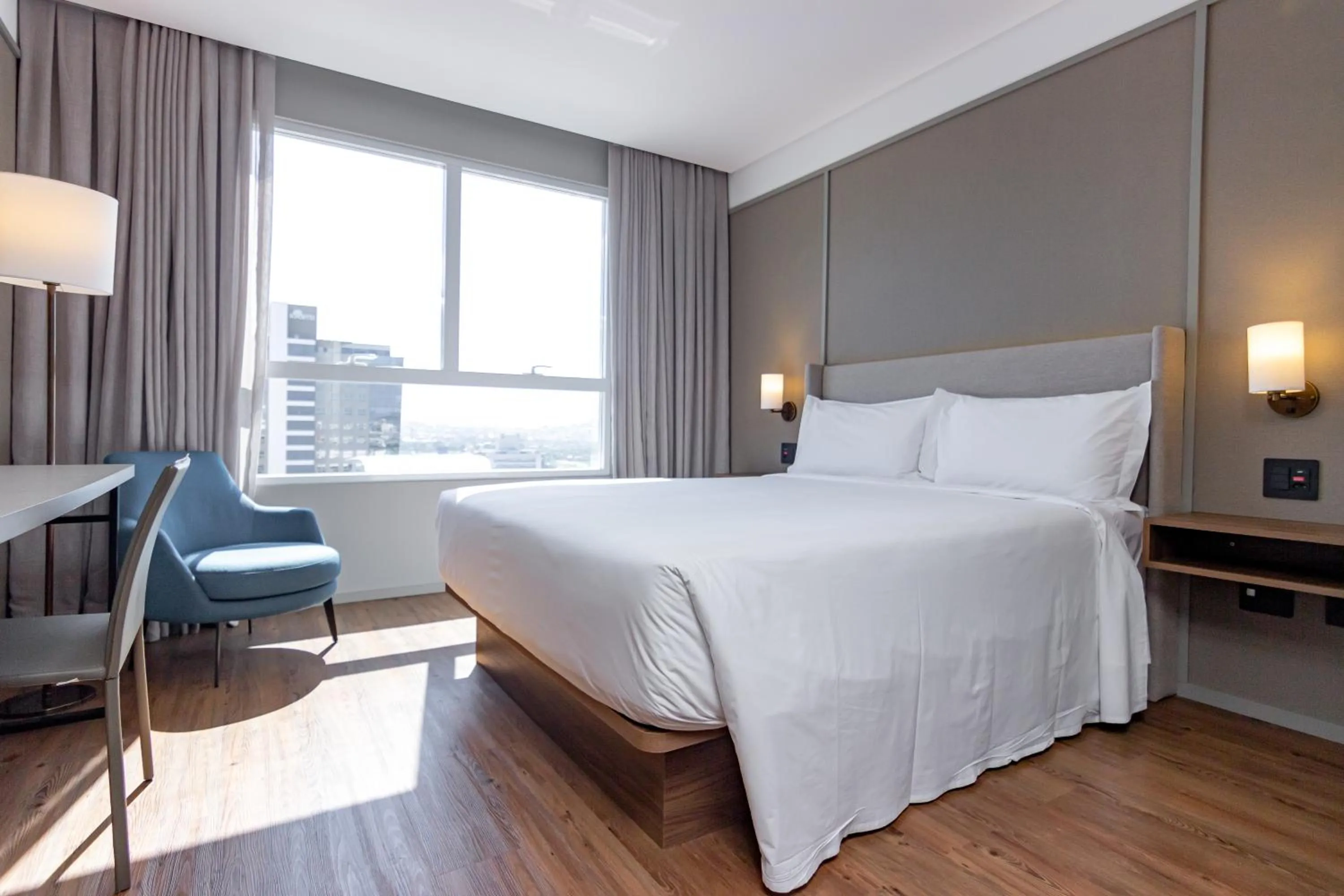 Bed in K-Platz Hotel