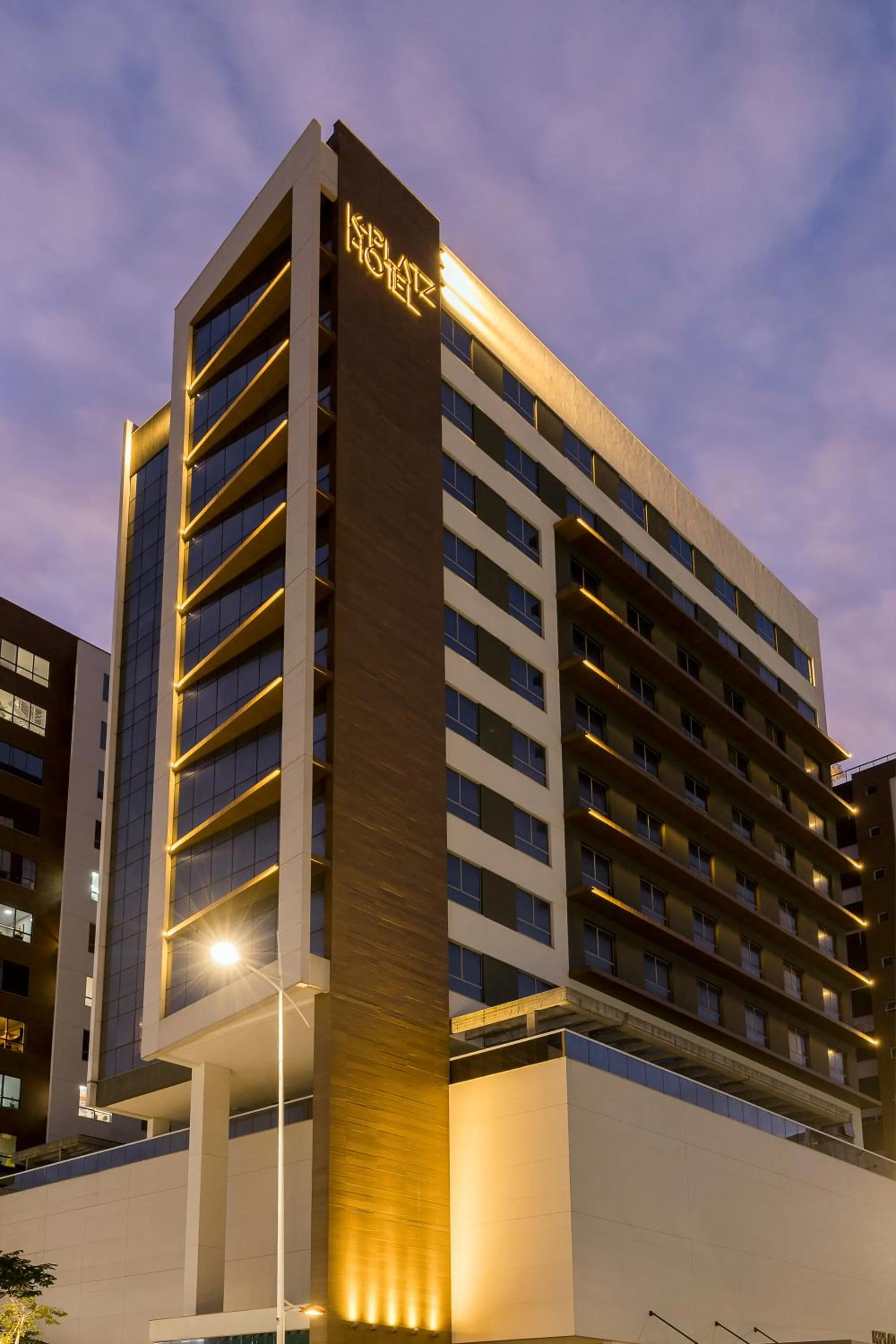 Property building in K-Platz Hotel