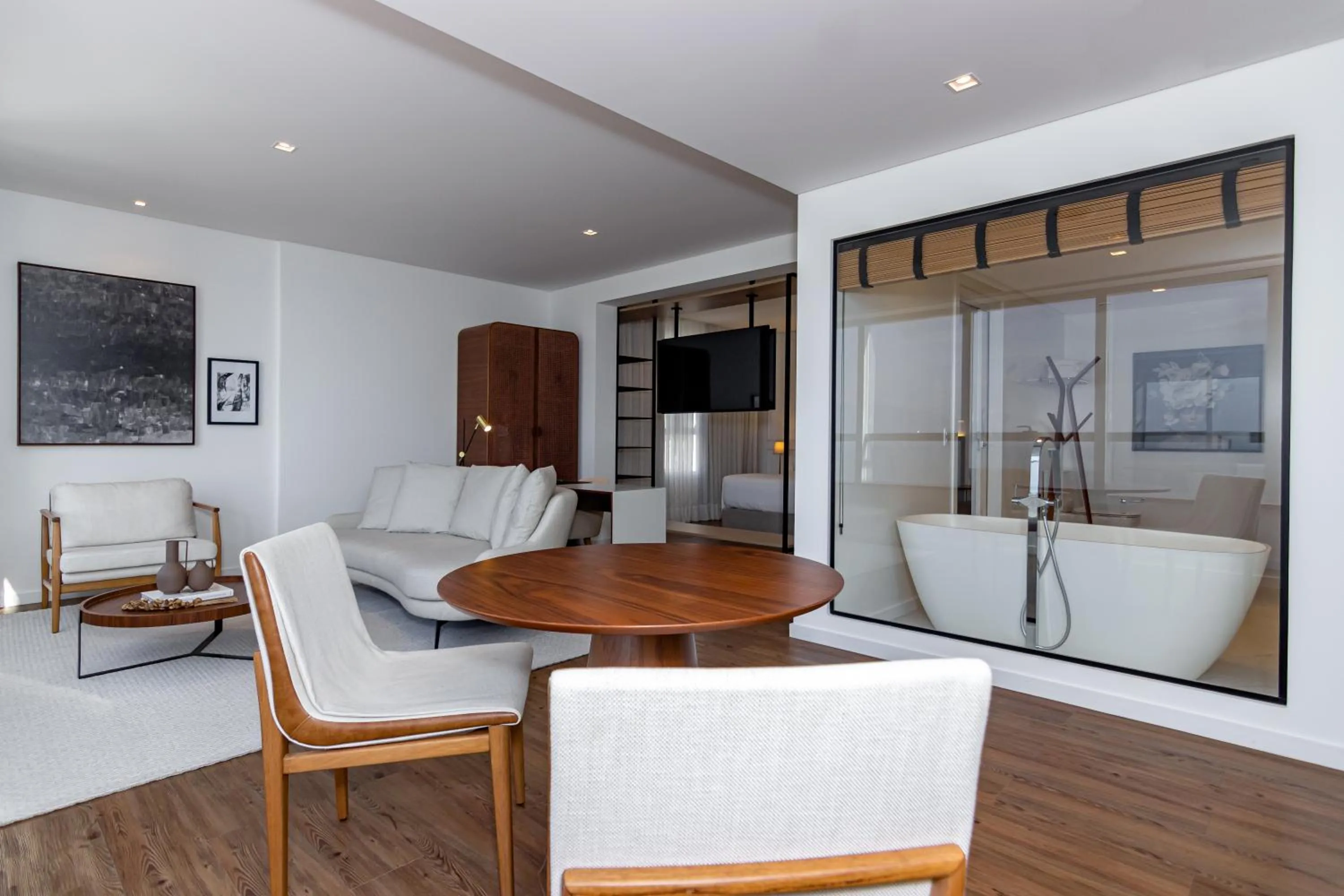 Living room in K-Platz Hotel