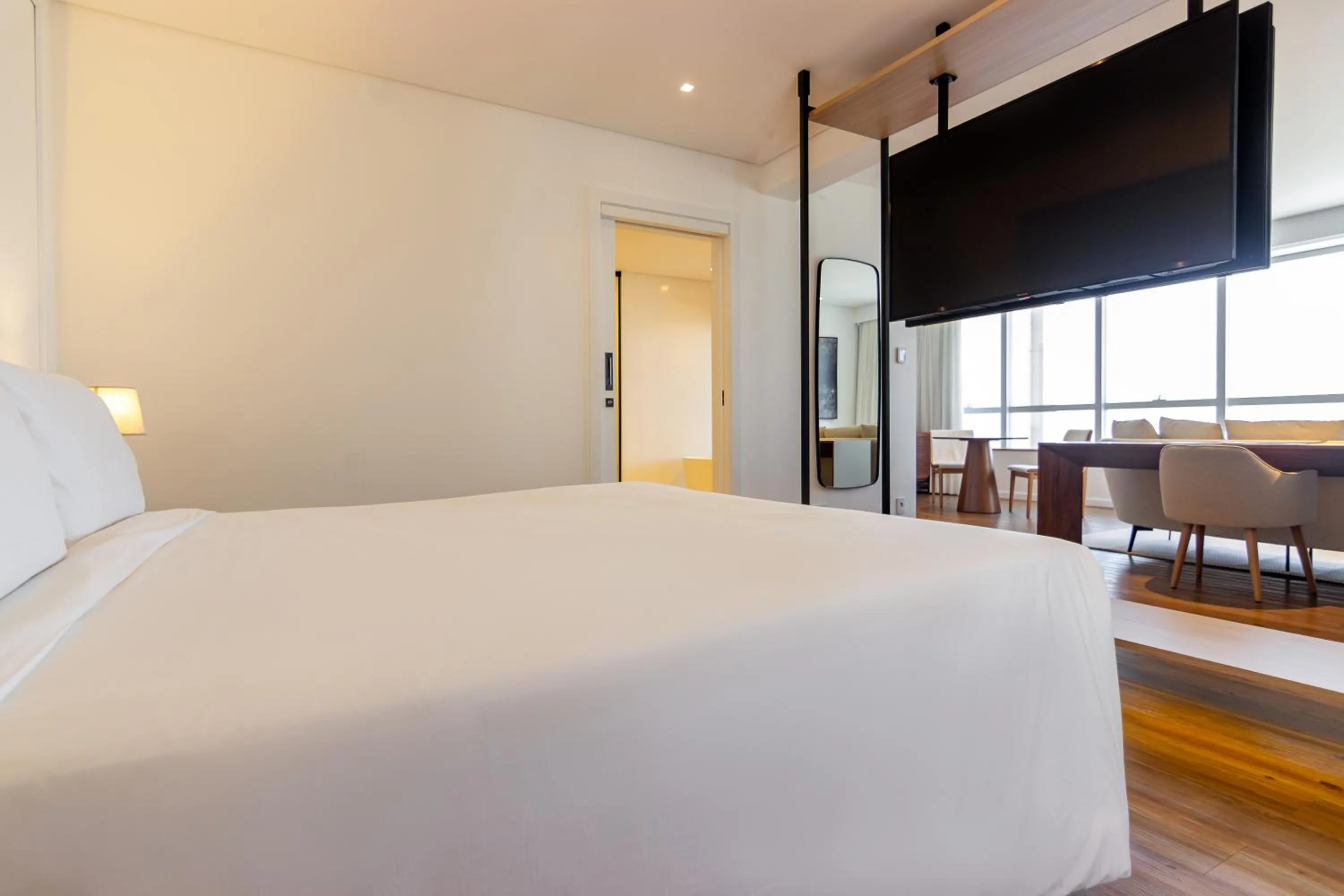 Bed in K-Platz Hotel