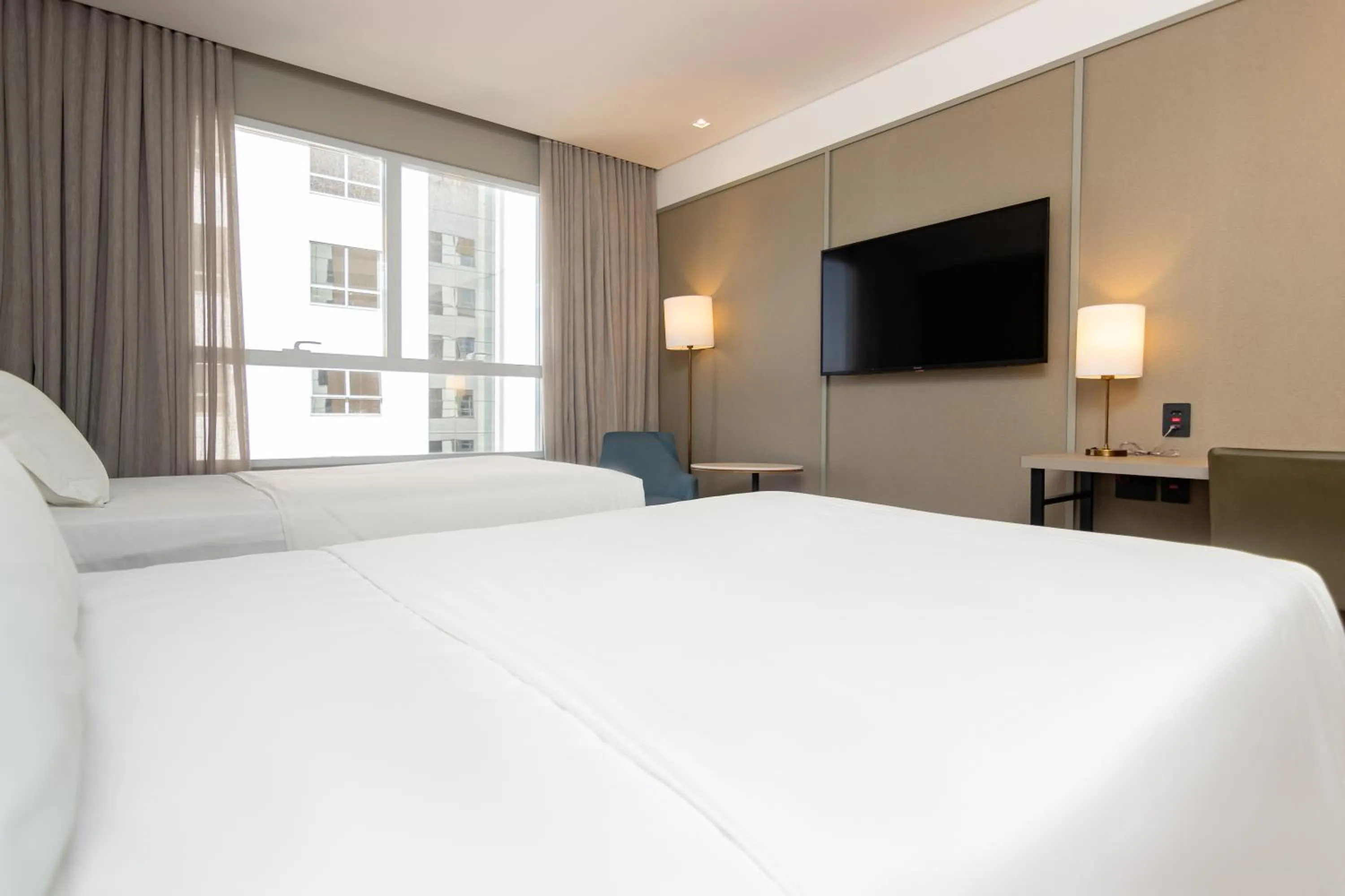 Bed in K-Platz Hotel