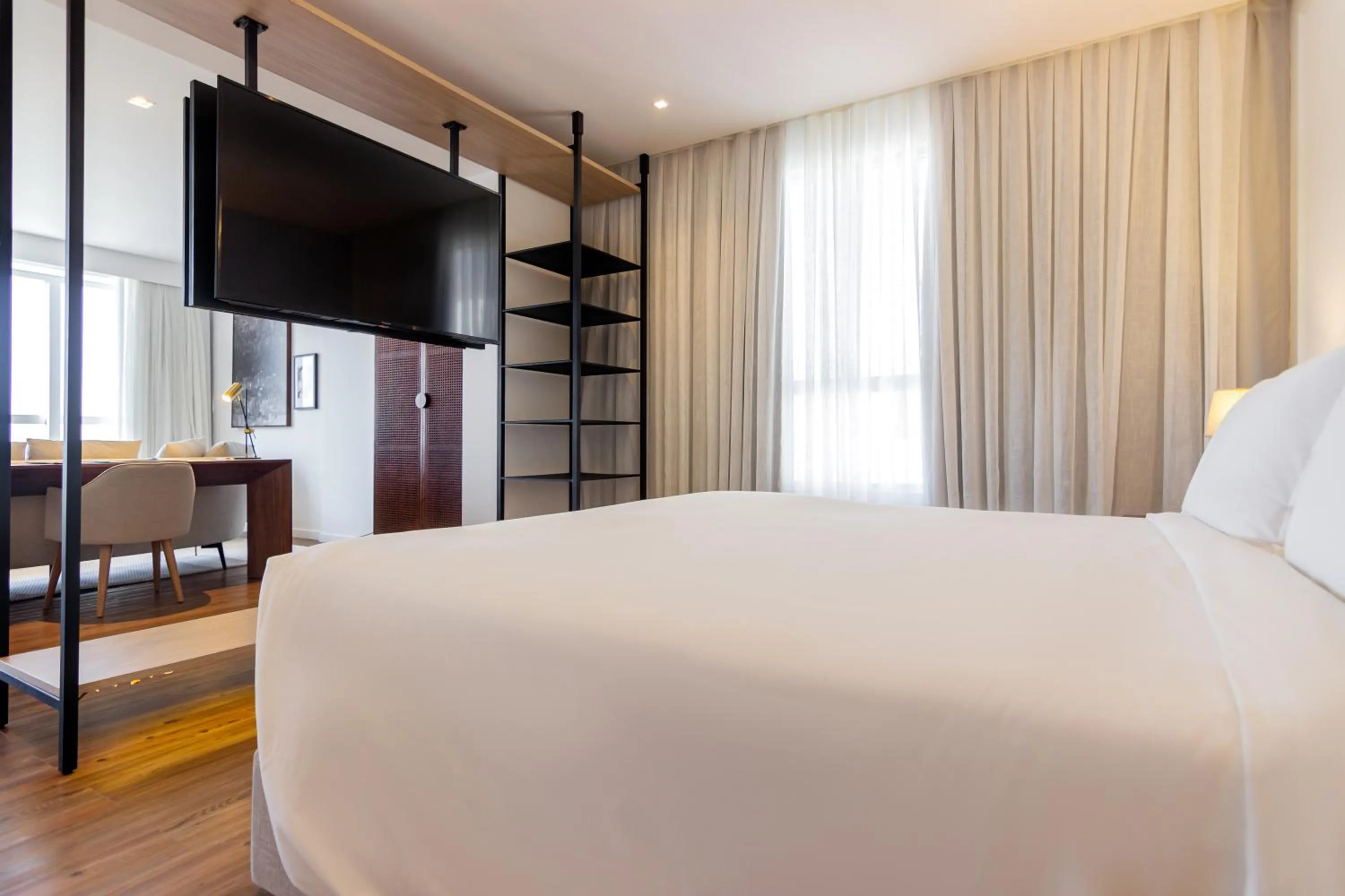 Bed in K-Platz Hotel