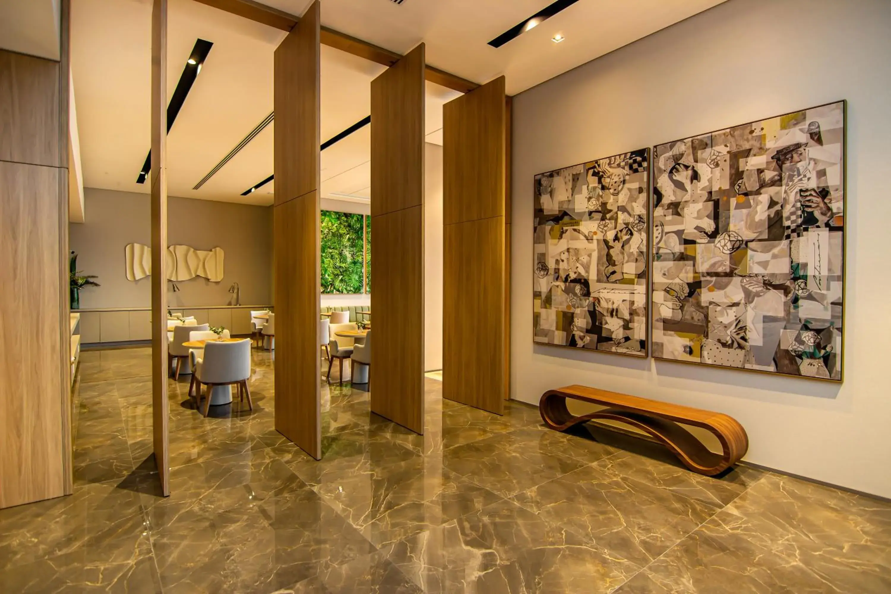 Living room in K-Platz Hotel Living room in K-Platz Hotel