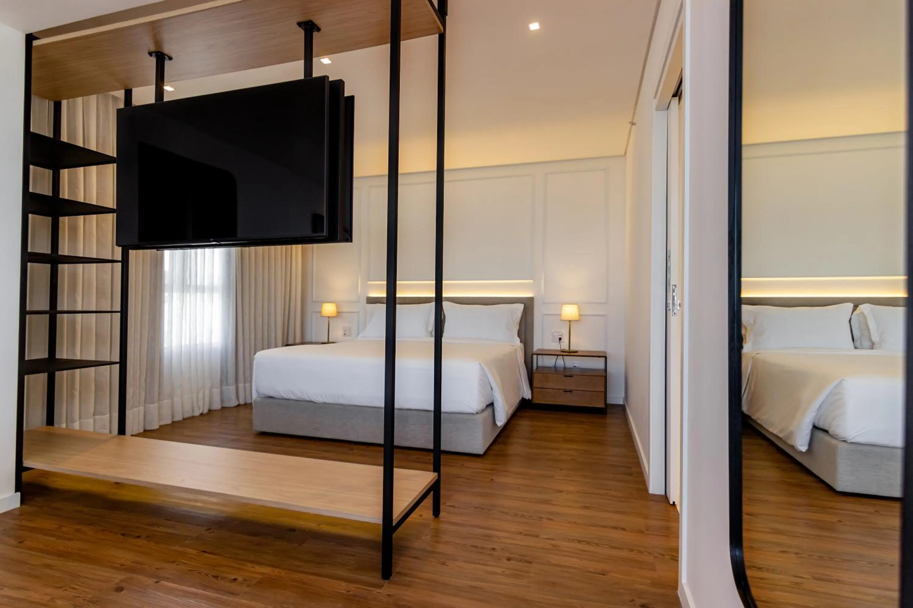 Bed in K-Platz Hotel