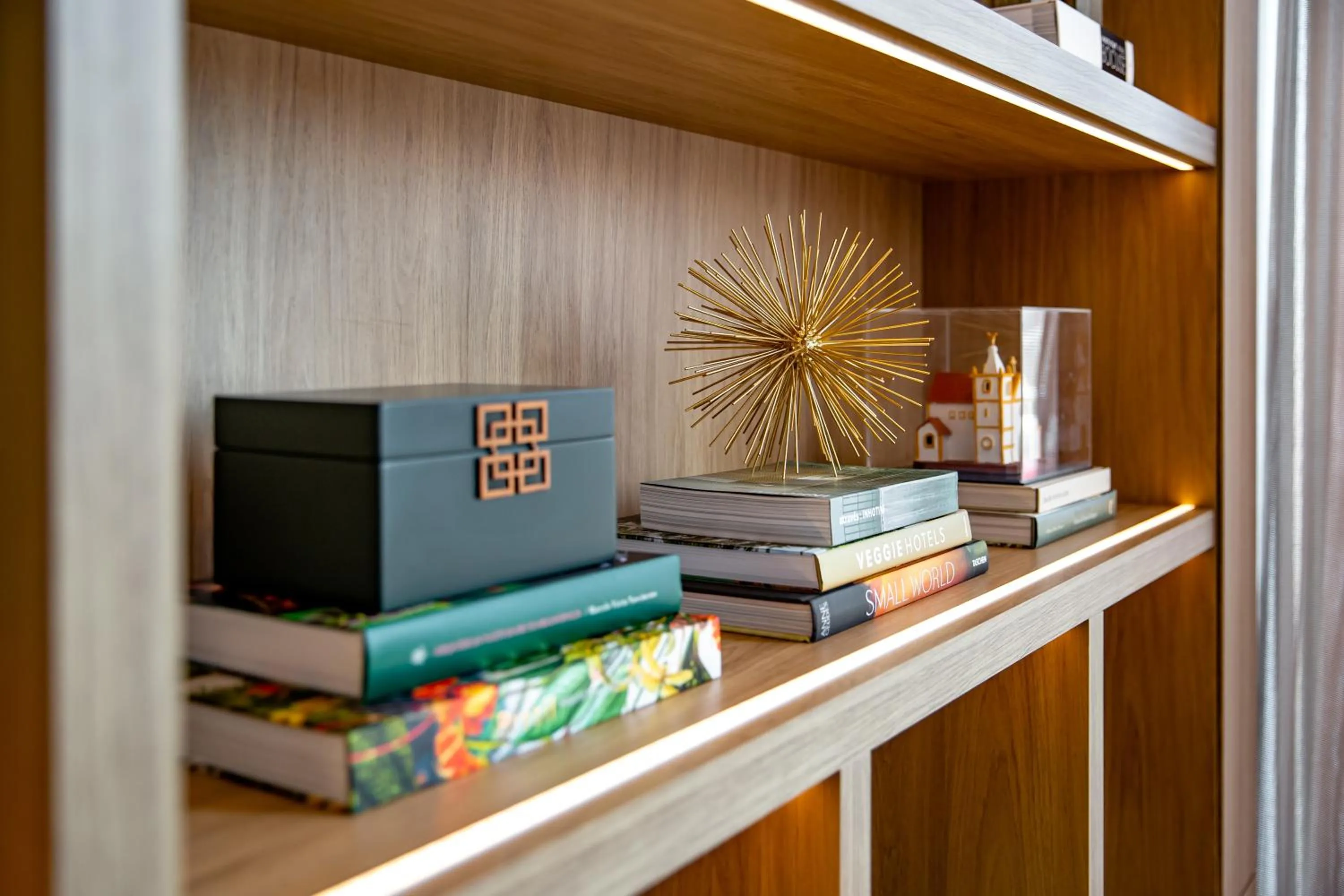 Library in K-Platz Hotel