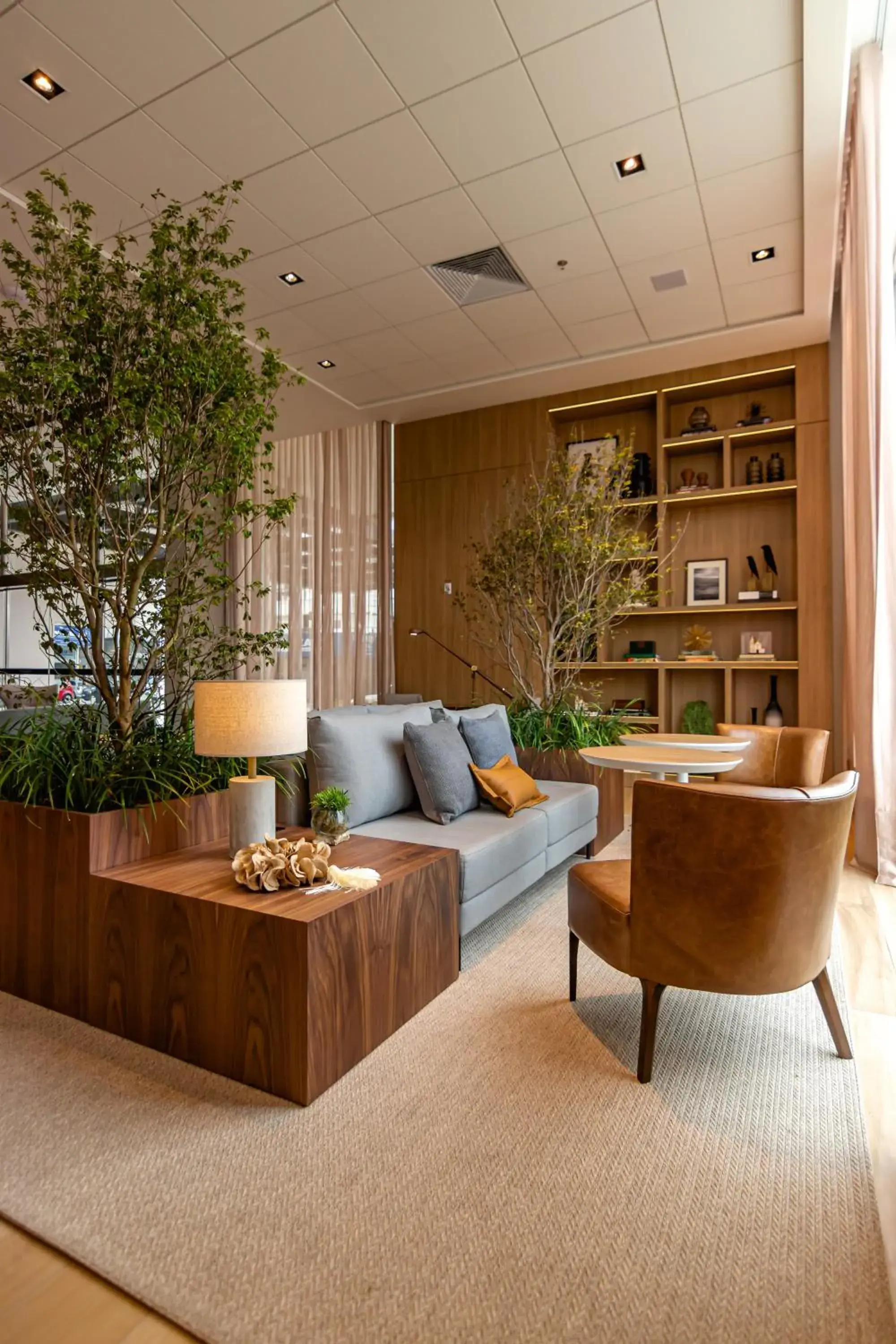 Living room in K-Platz Hotel Living room in K-Platz Hotel