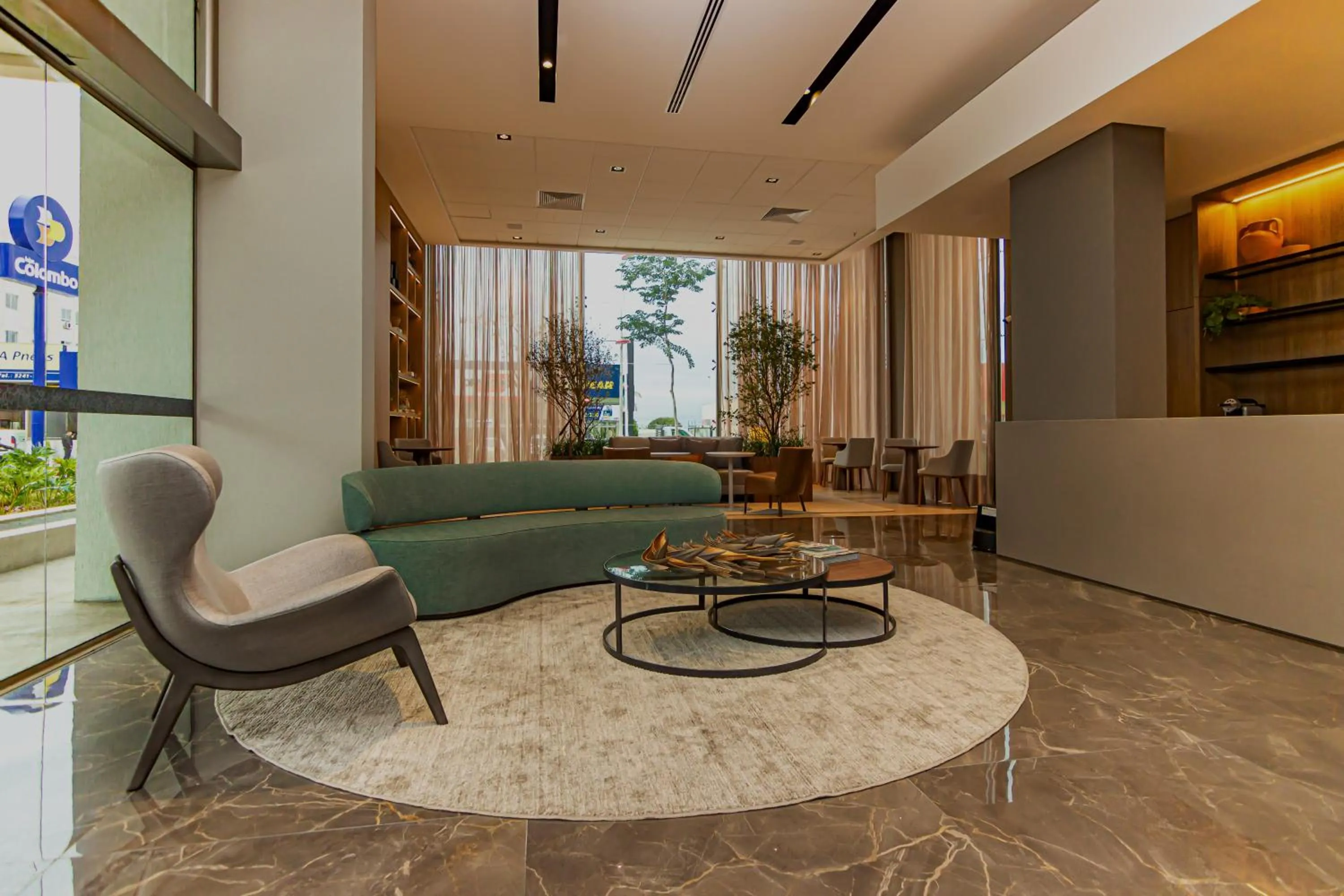 Living room in K-Platz Hotel