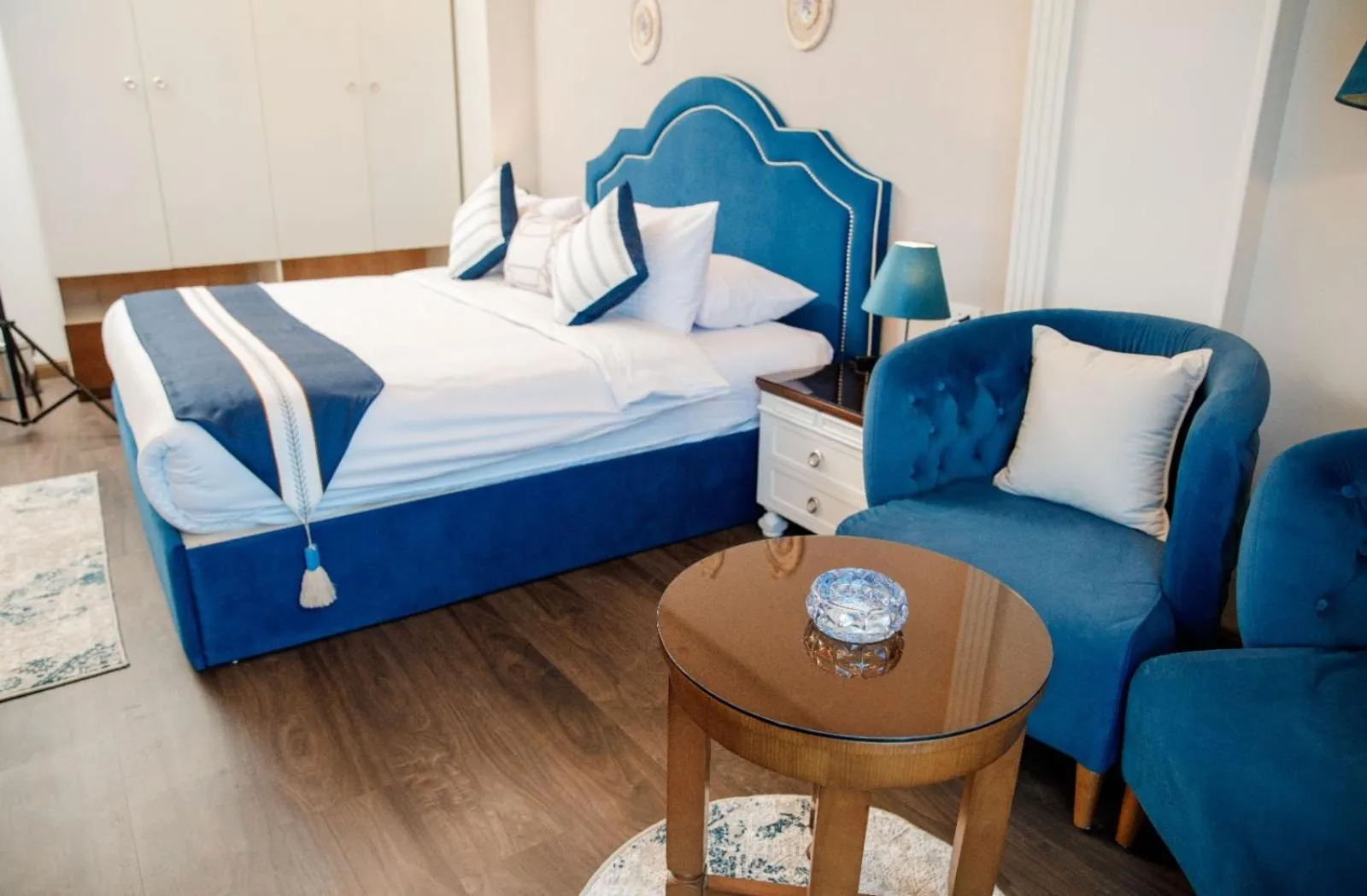 Bed in Nile Transport Hotel