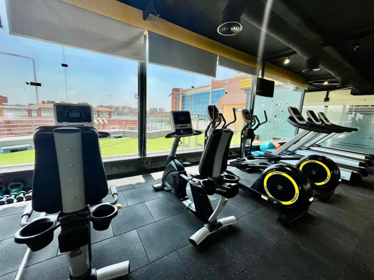 Fitness centre/facilities in Nile Transport Hotel