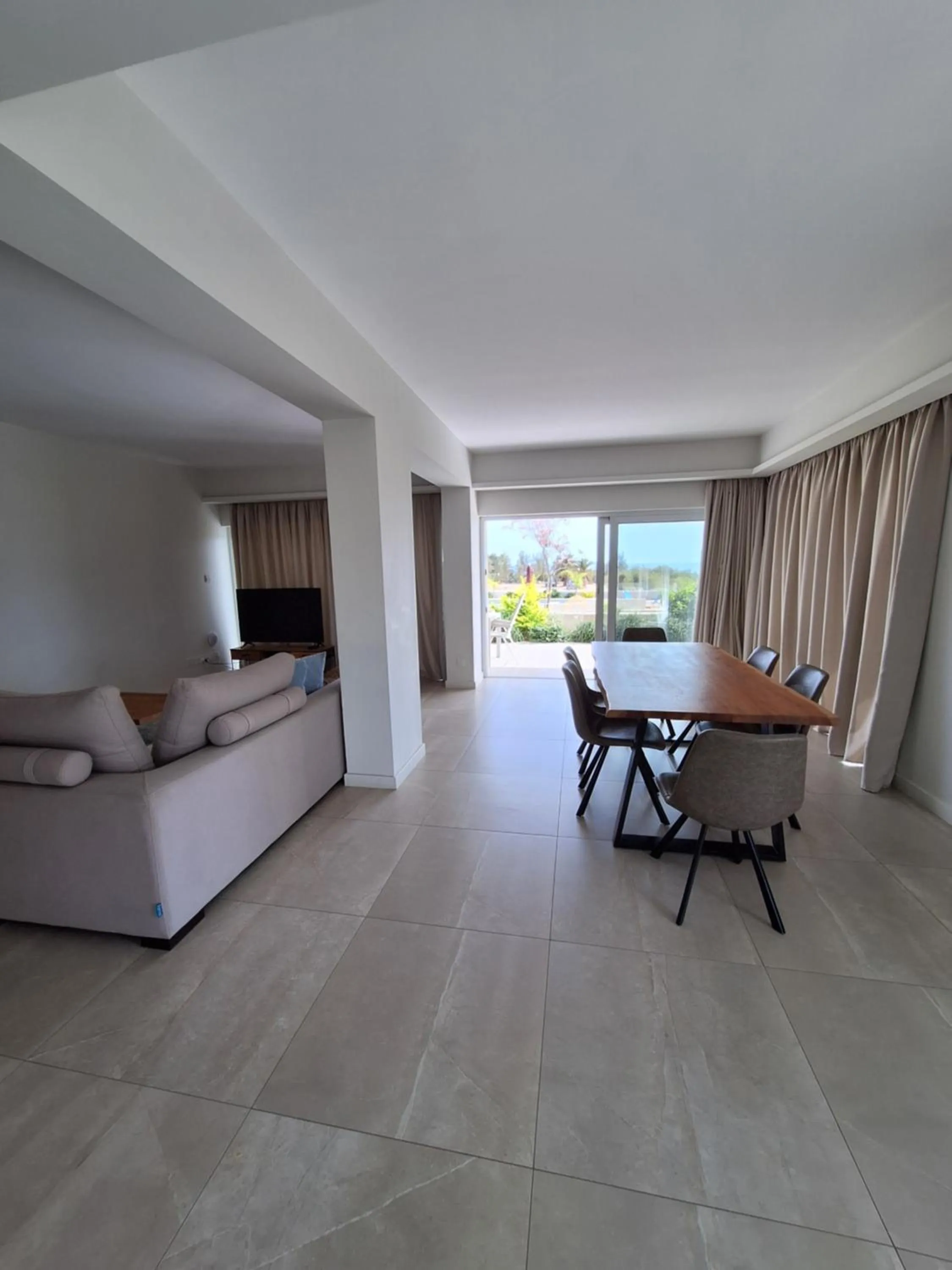 Living room in Emerald Suites