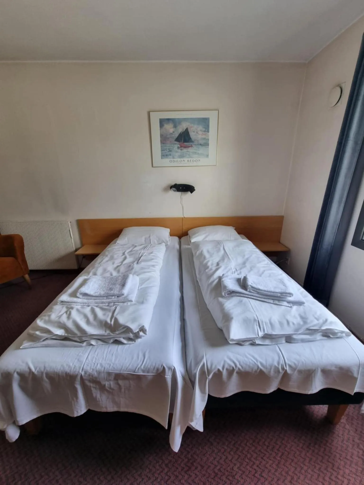 Photo of the whole room, Bed in Verdde Hotel Lakselv