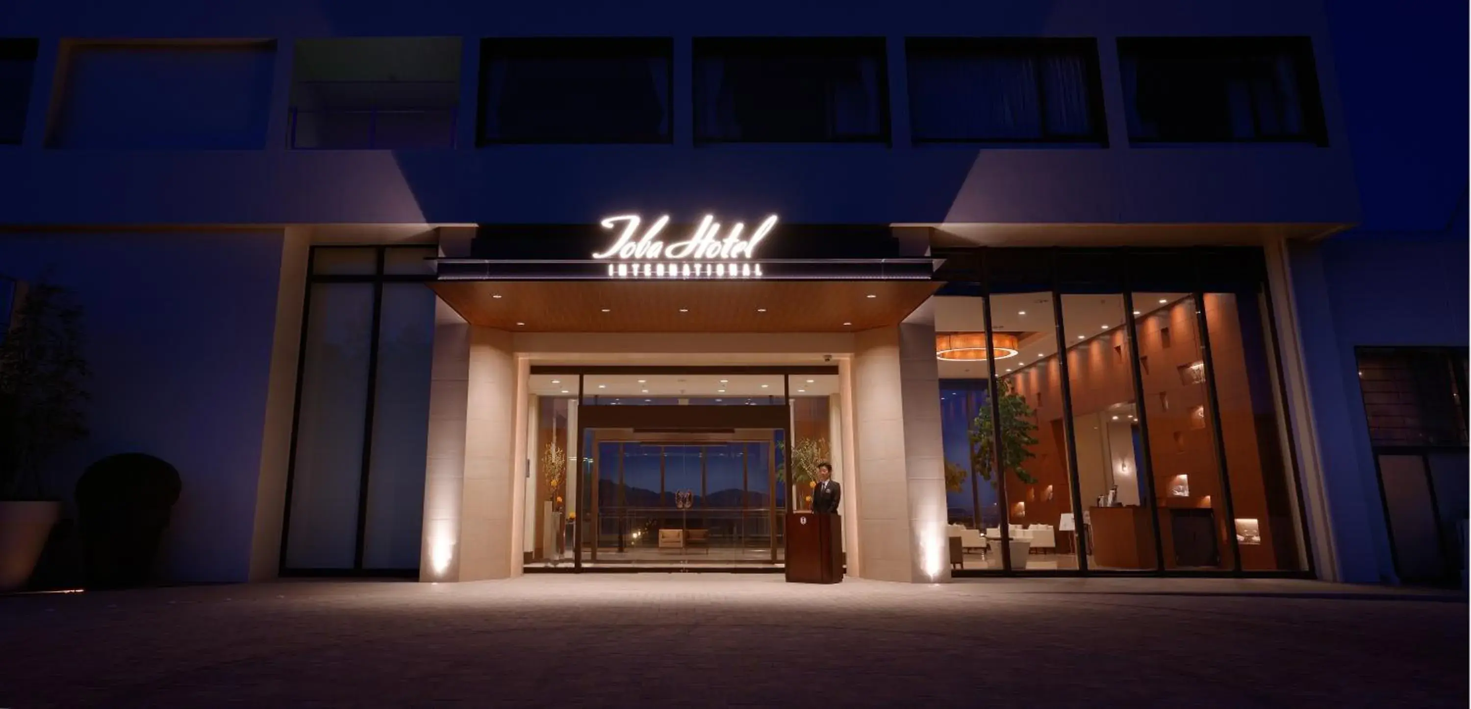 Facade/entrance in Toba International Hotel Facade/entrance in Toba International Hotel