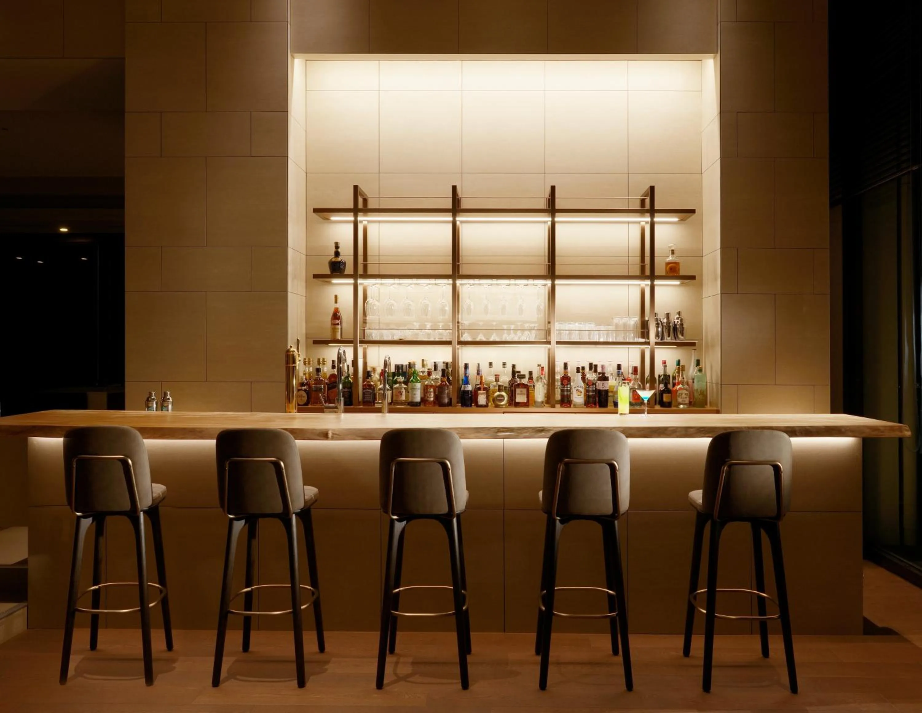 Lounge or bar in Toba International Hotel