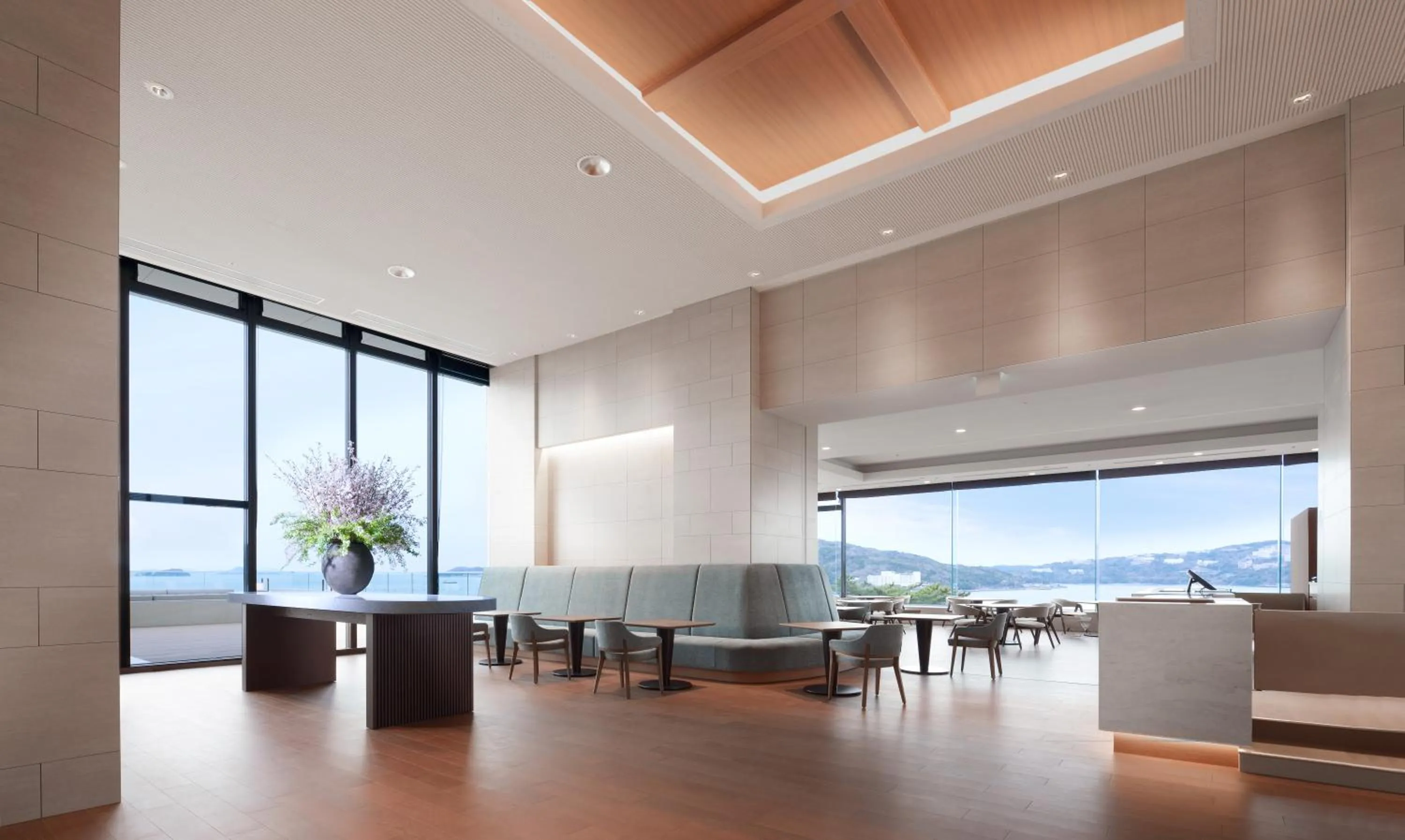 Lobby or reception in Toba International Hotel