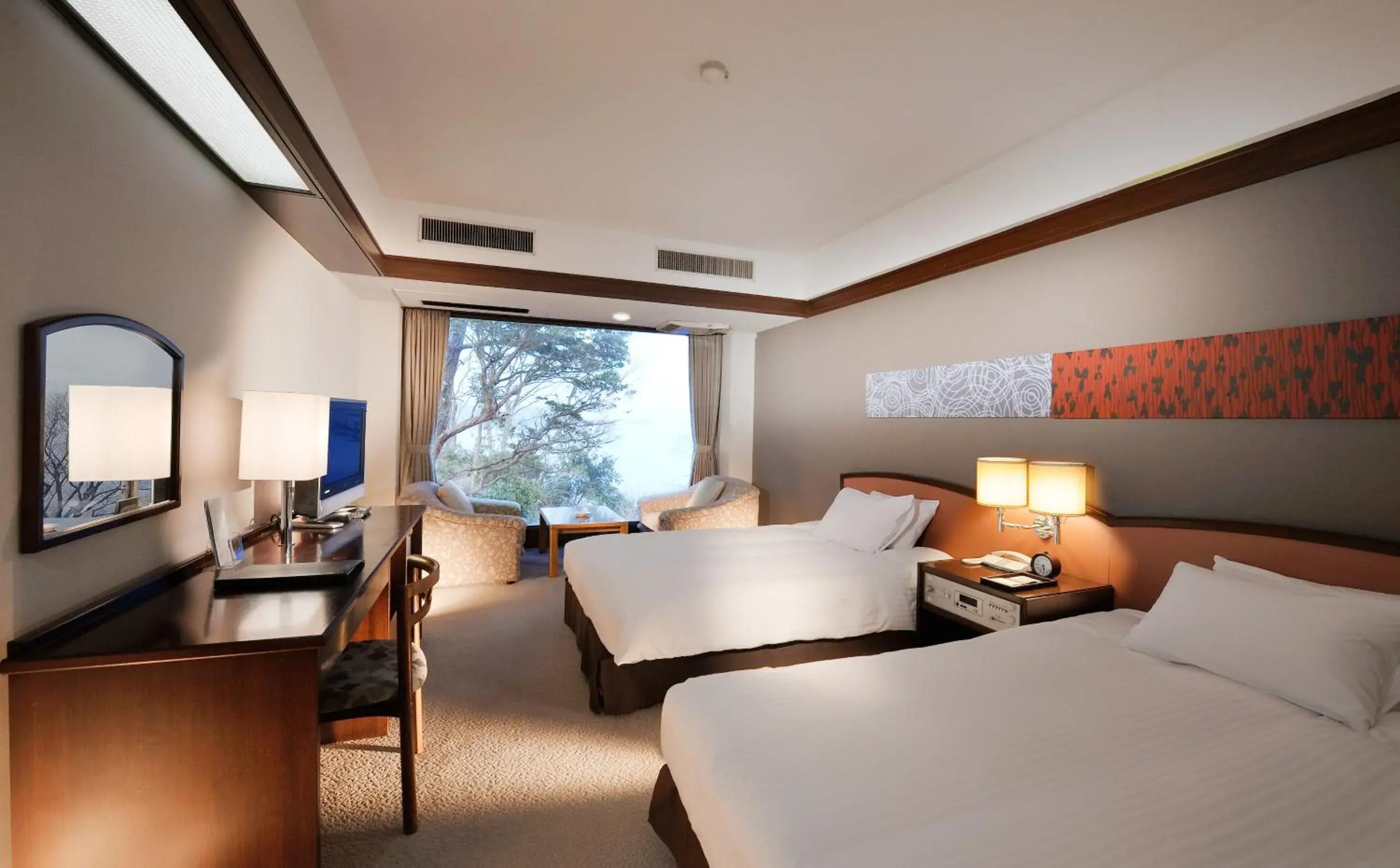 Twin Room with Ocean View - single occupancy in Toba International Hotel Twin Room with Ocean View - single occupancy in Toba International Hotel