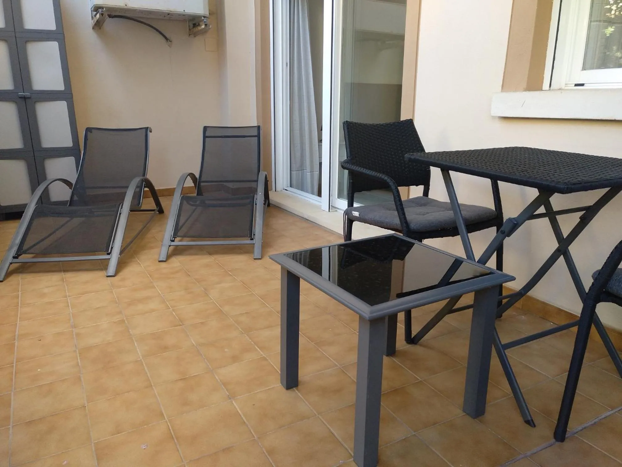 Balcony/Terrace in Ground floor Apartment close to Arenal Javea - 4 pers