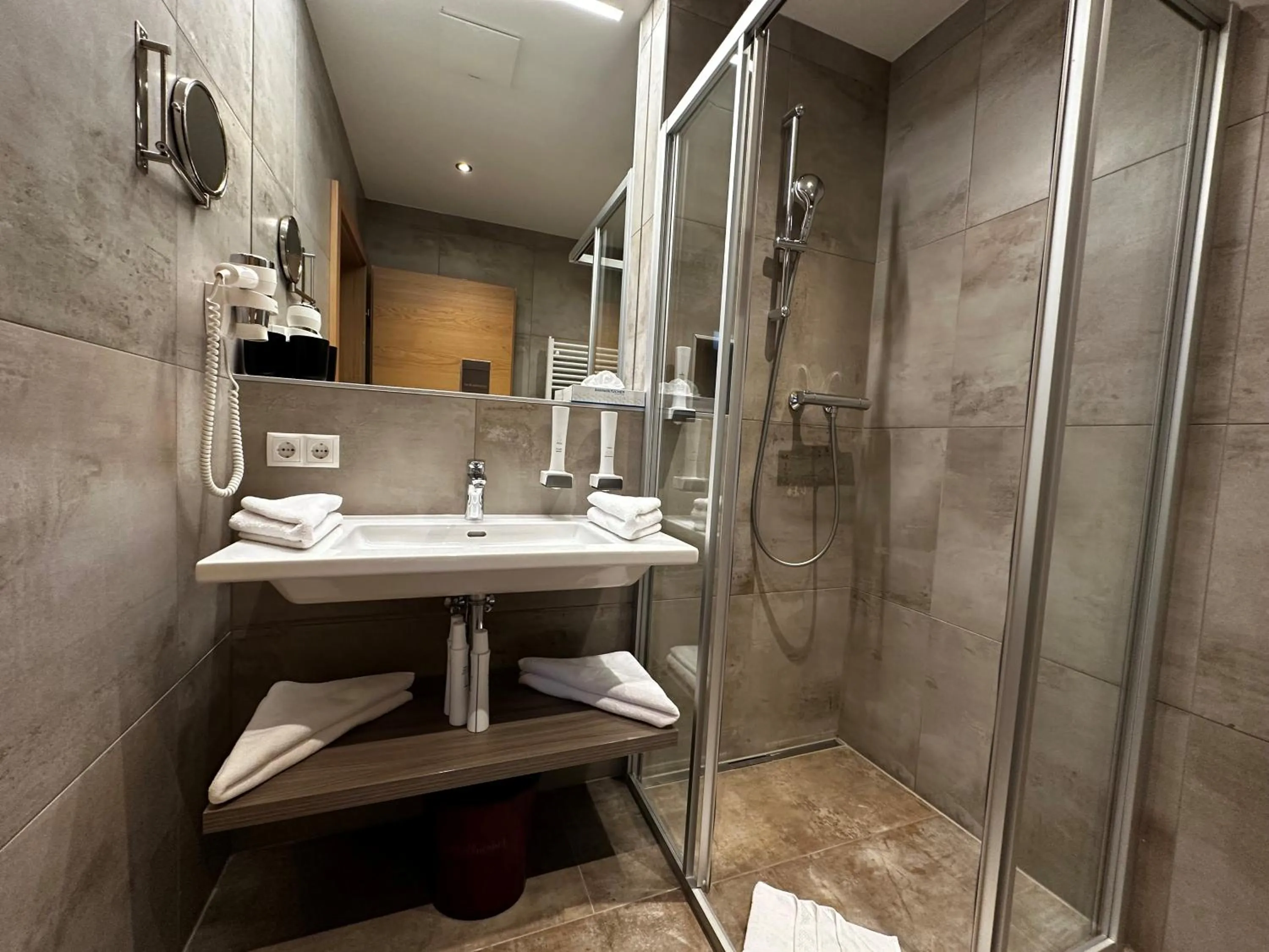 Bathroom in Der Burgfellnerhof - Adults Only