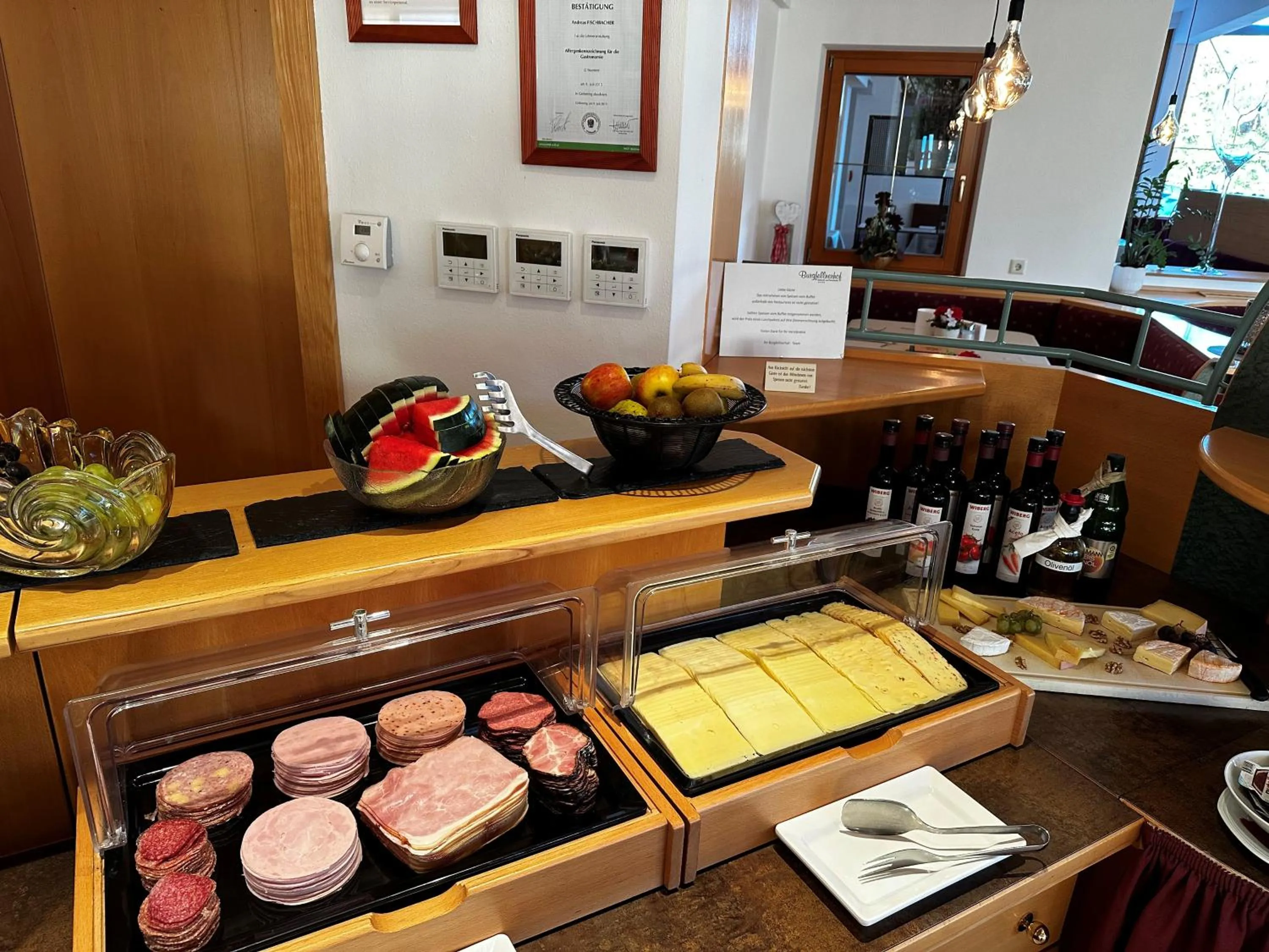 Restaurant/places to eat in Der Burgfellnerhof - Adults Only