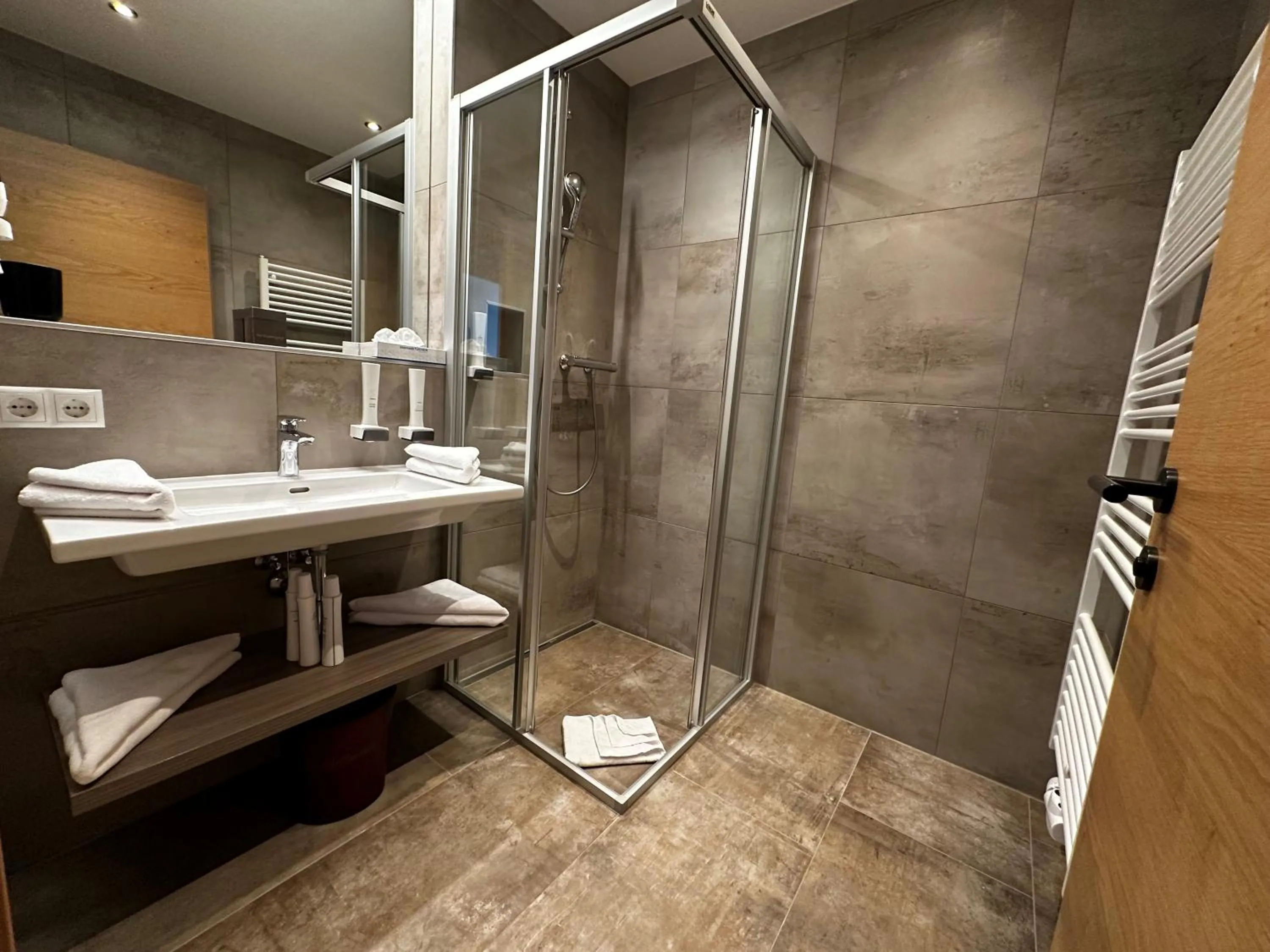 Bathroom in Der Burgfellnerhof - Adults Only