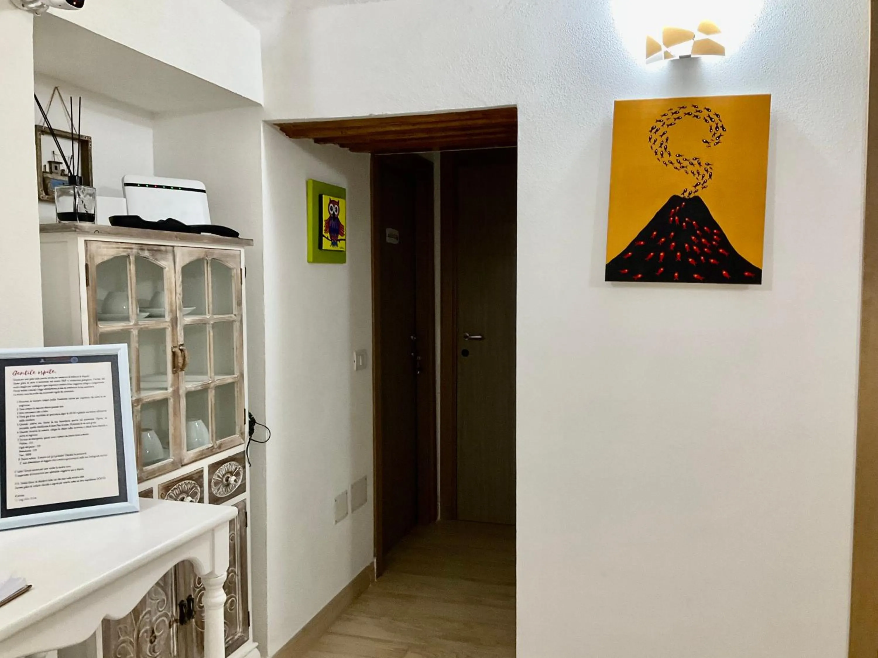 Lobby or reception in 'A Room de' Scugnizzi