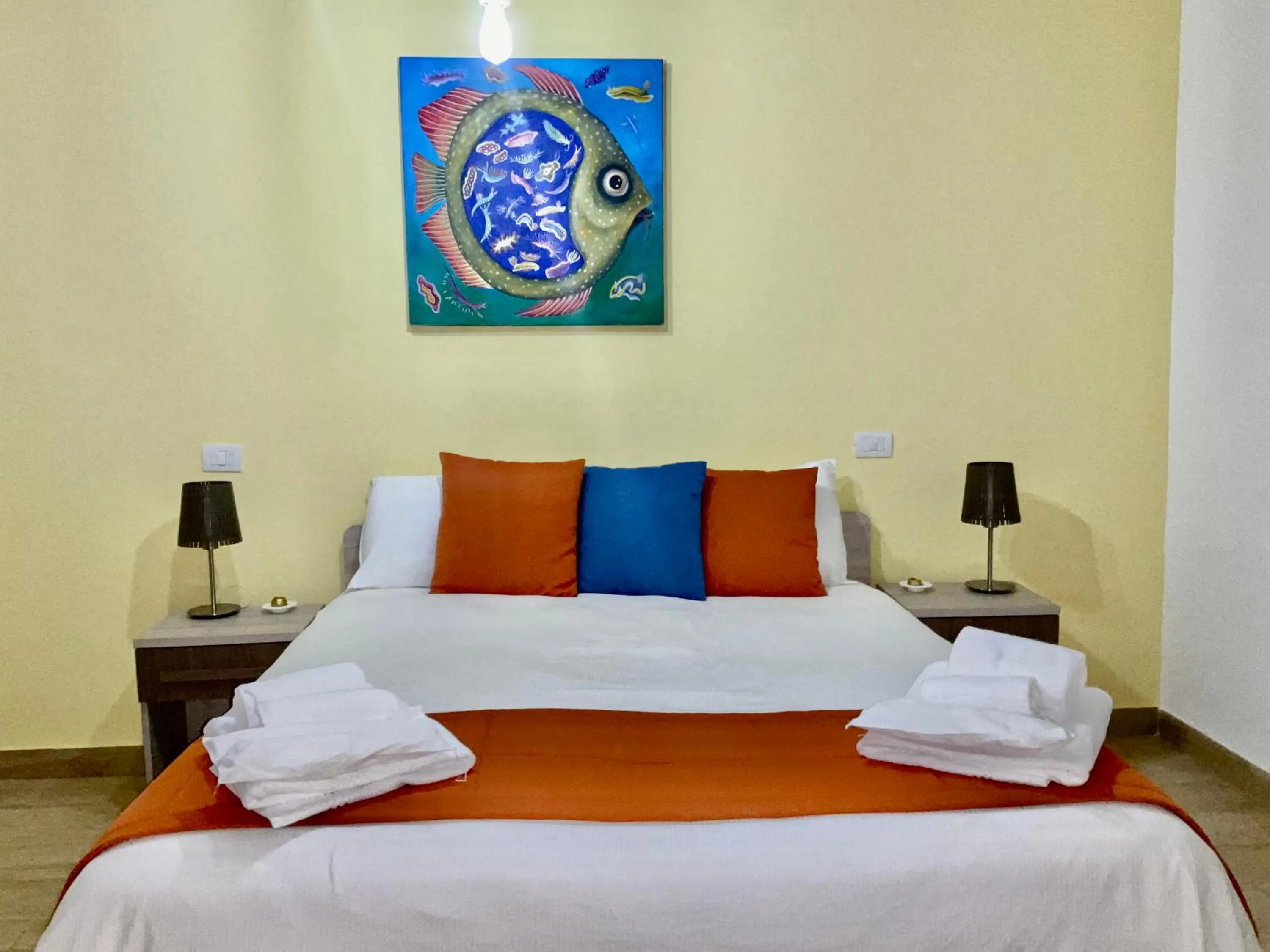 Bedroom, Bed in 'A Room de' Scugnizzi