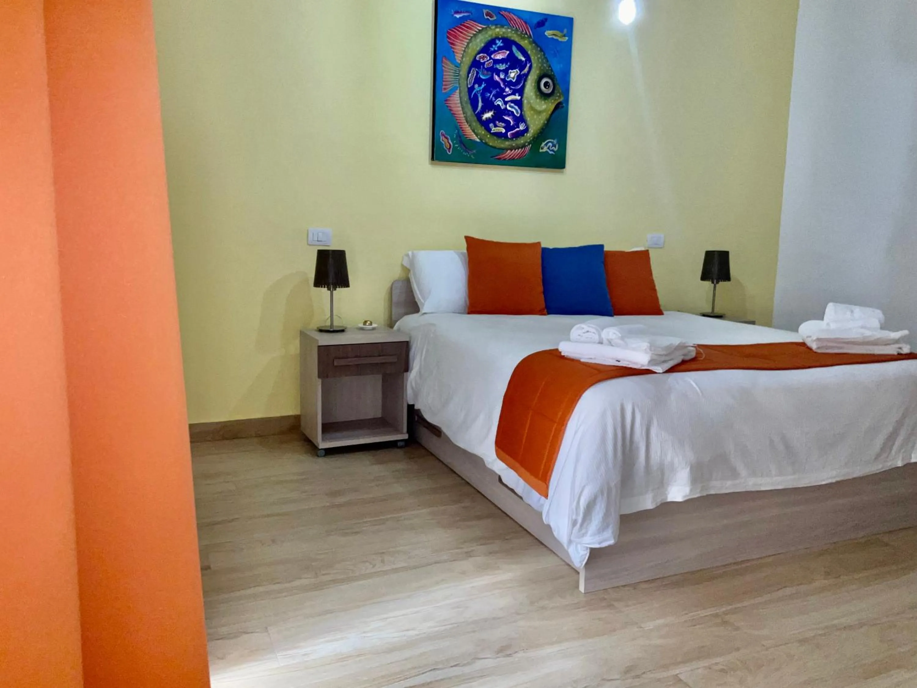 Bedroom, Bed in 'A Room de' Scugnizzi