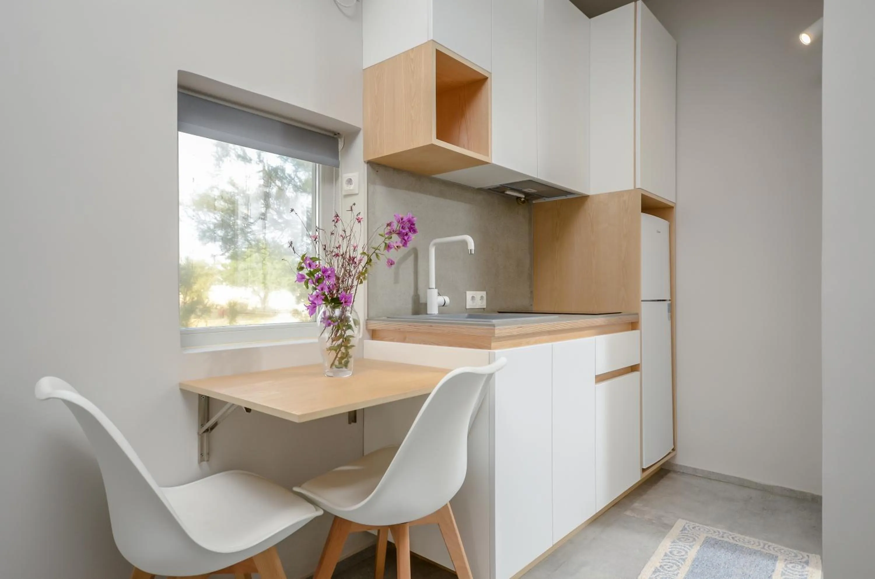 Kitchen or kitchenette in Ydreos Studios & Apartments