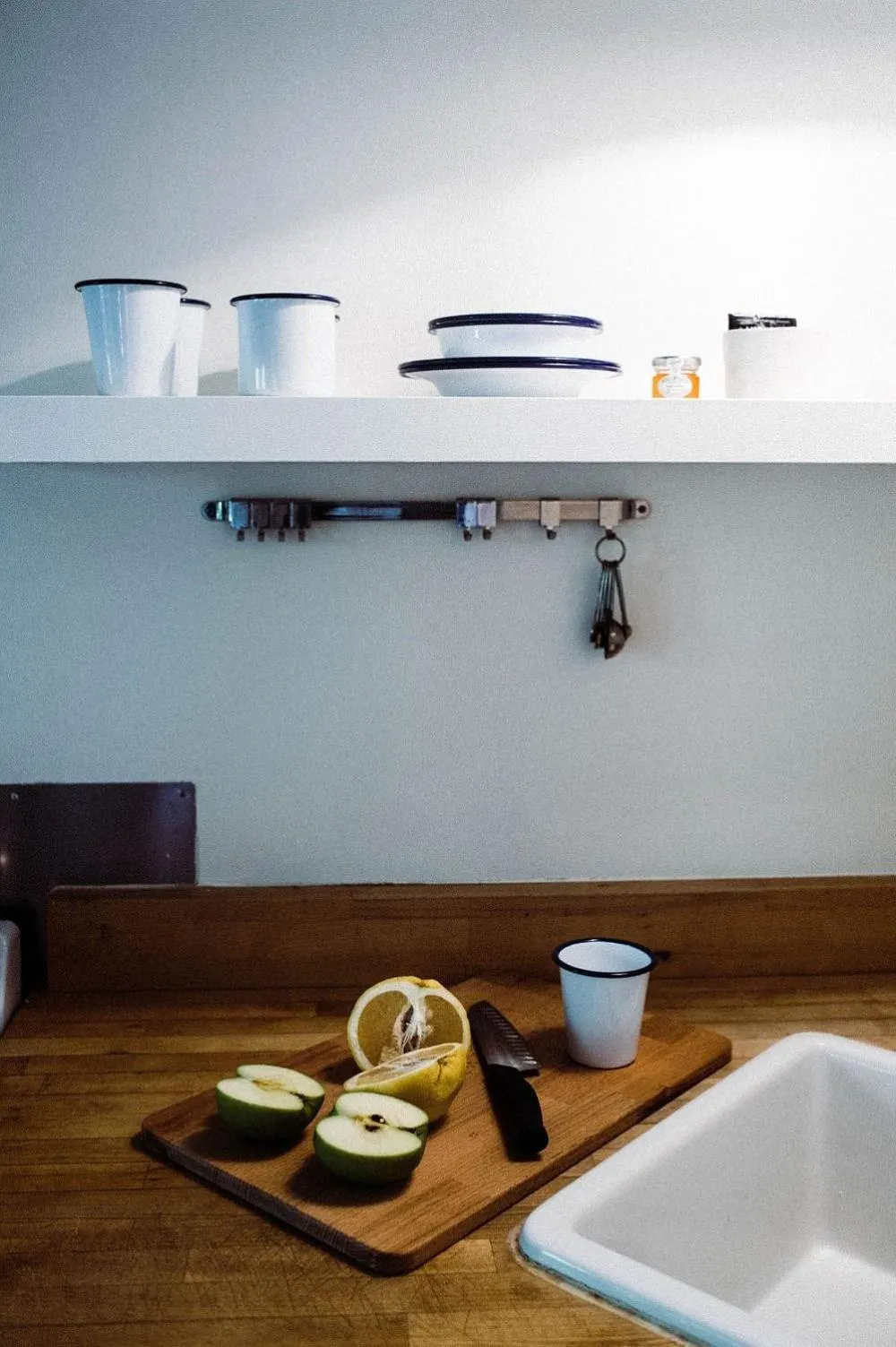 Kitchen or kitchenette in The Good House- Hot Spring Hideaway