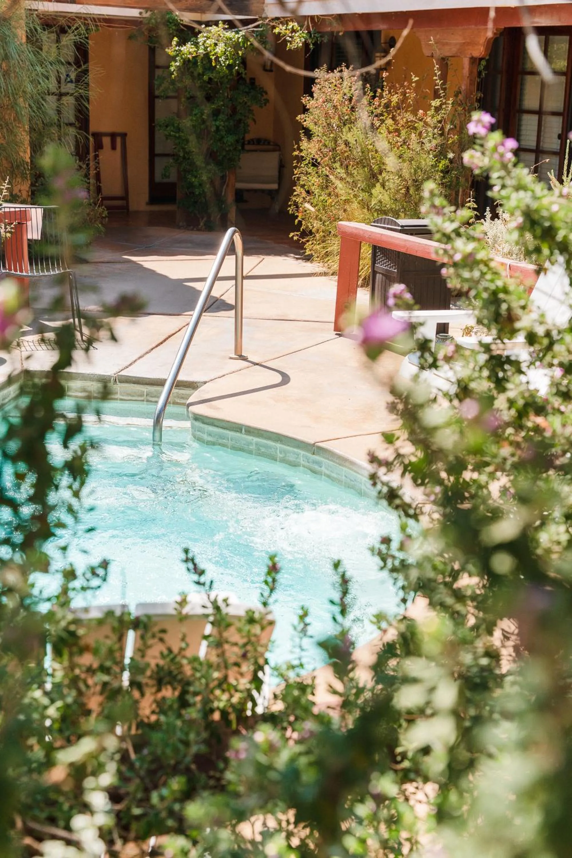 Hot Tub in The Good House- Hot Spring Hideaway