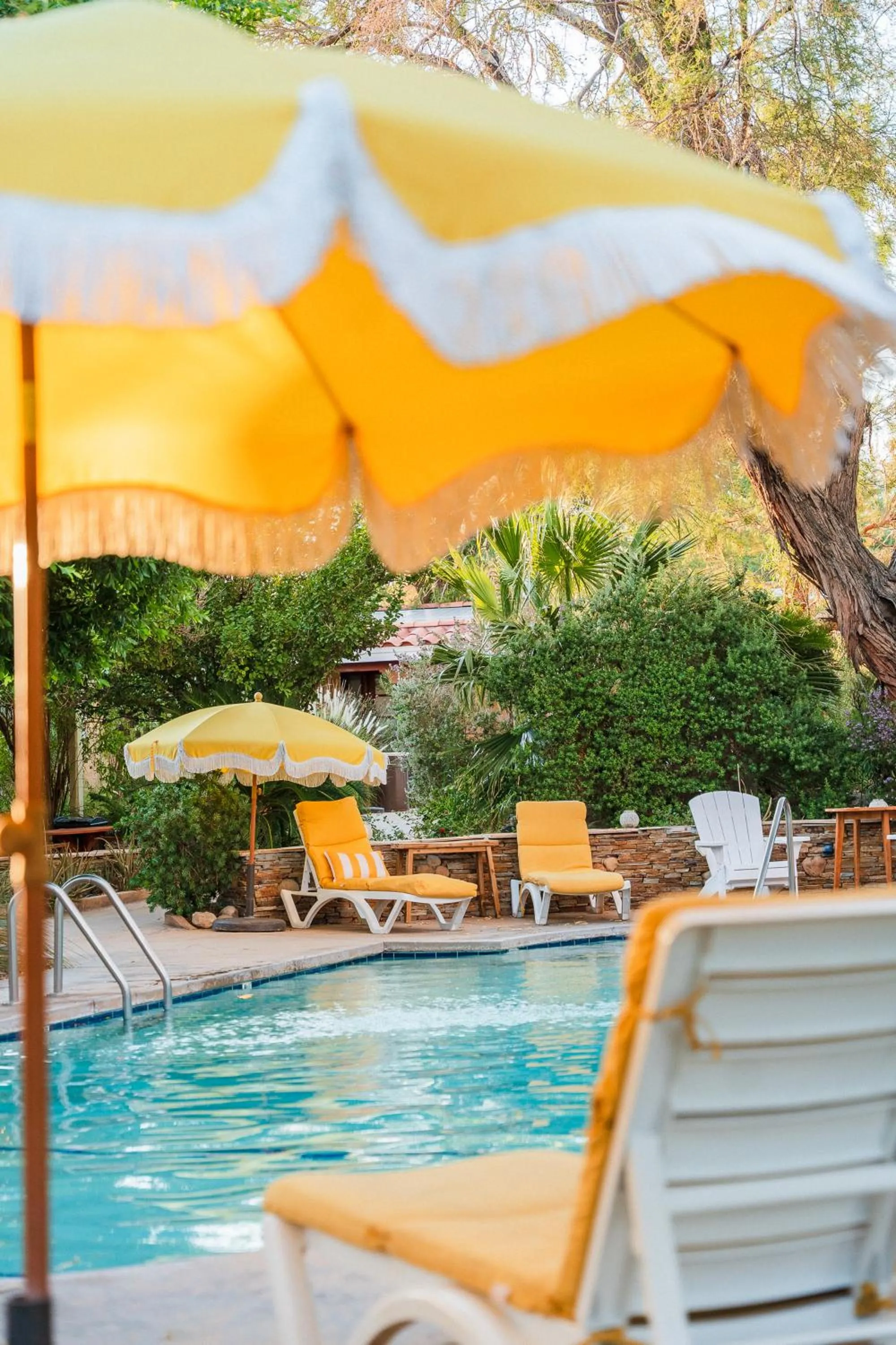 Swimming pool in The Good House- Hot Spring Hideaway