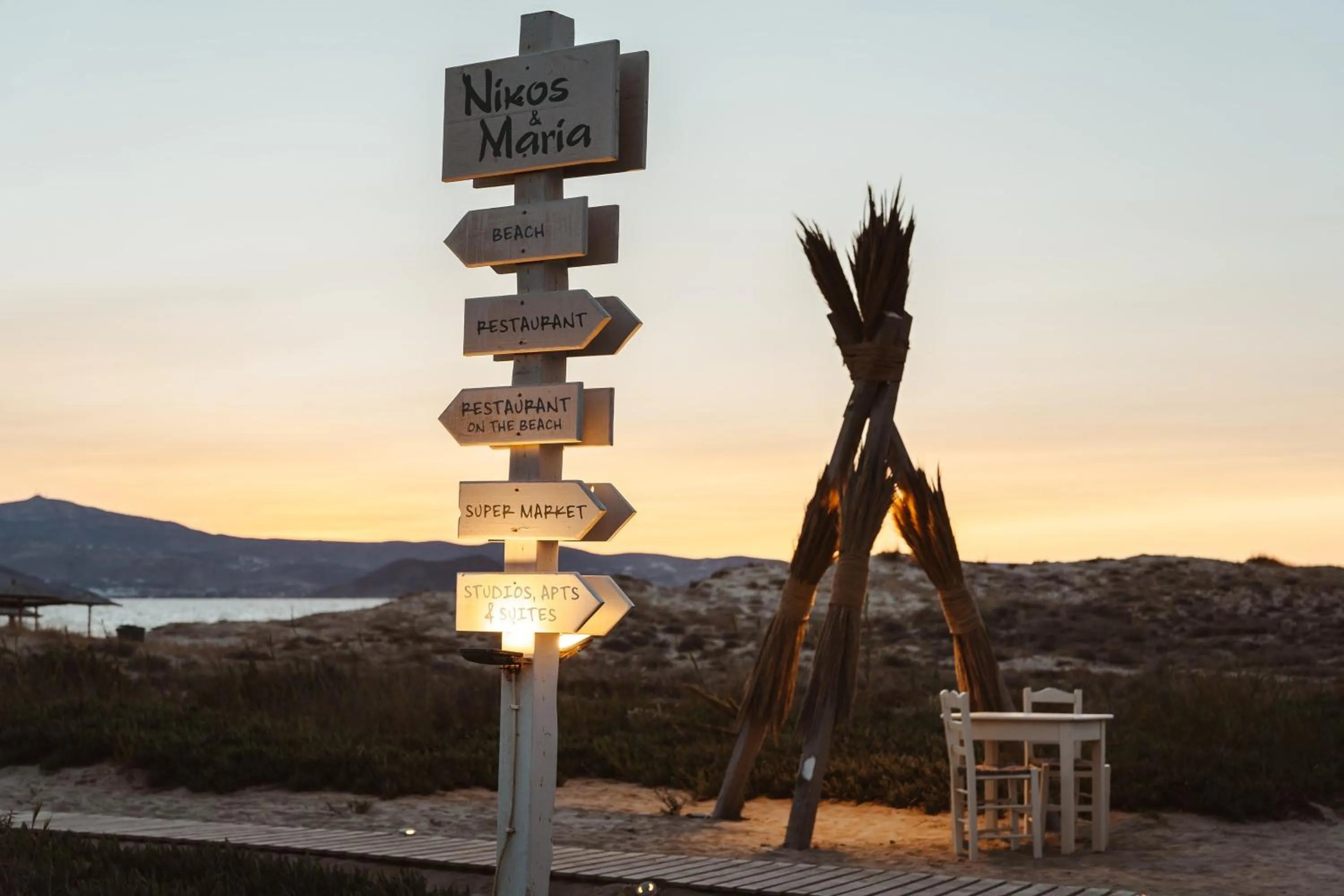 Patio in Almiriki Naxos Beachside Living