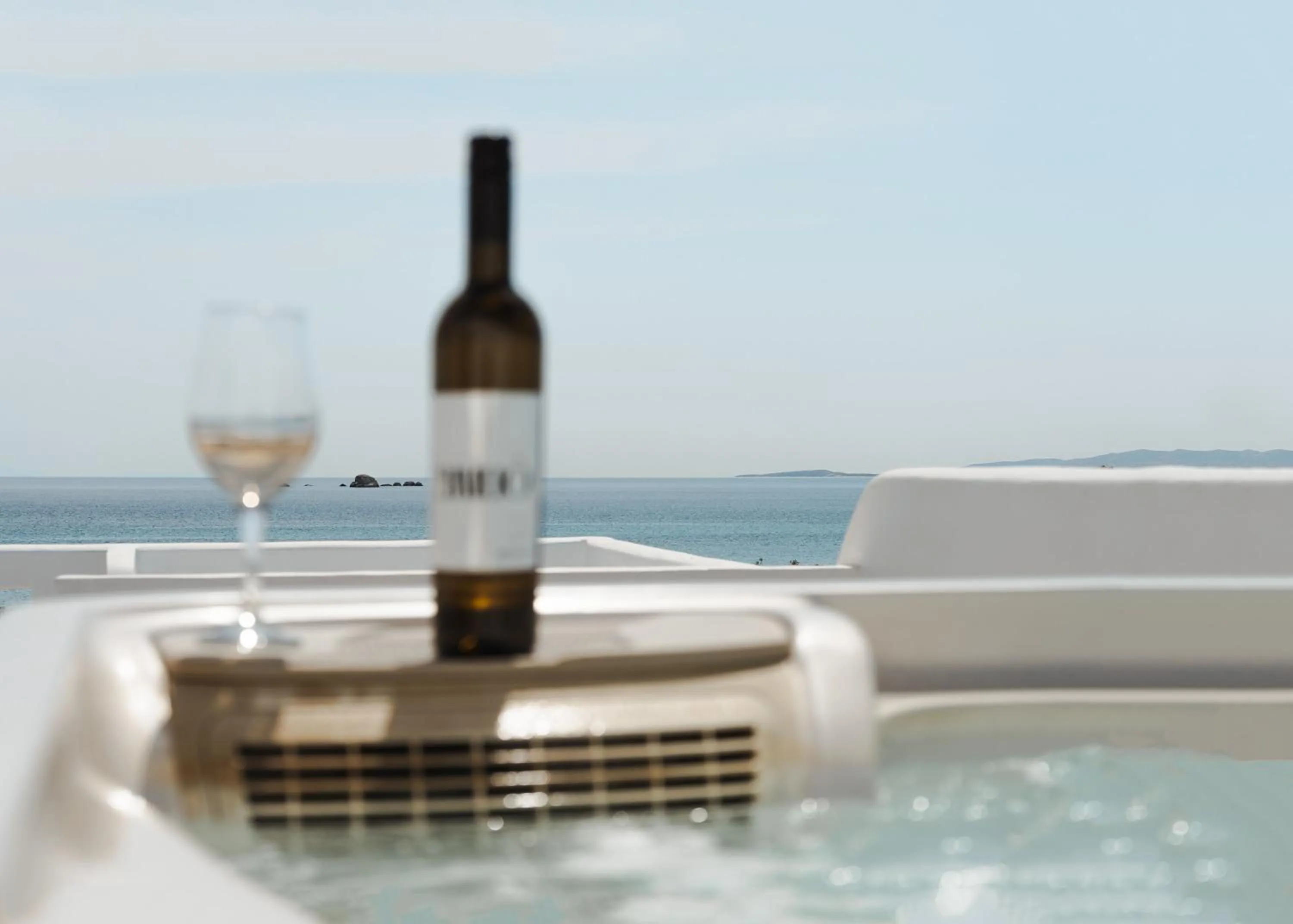 Hot Tub in Almiriki Naxos Beachside Living