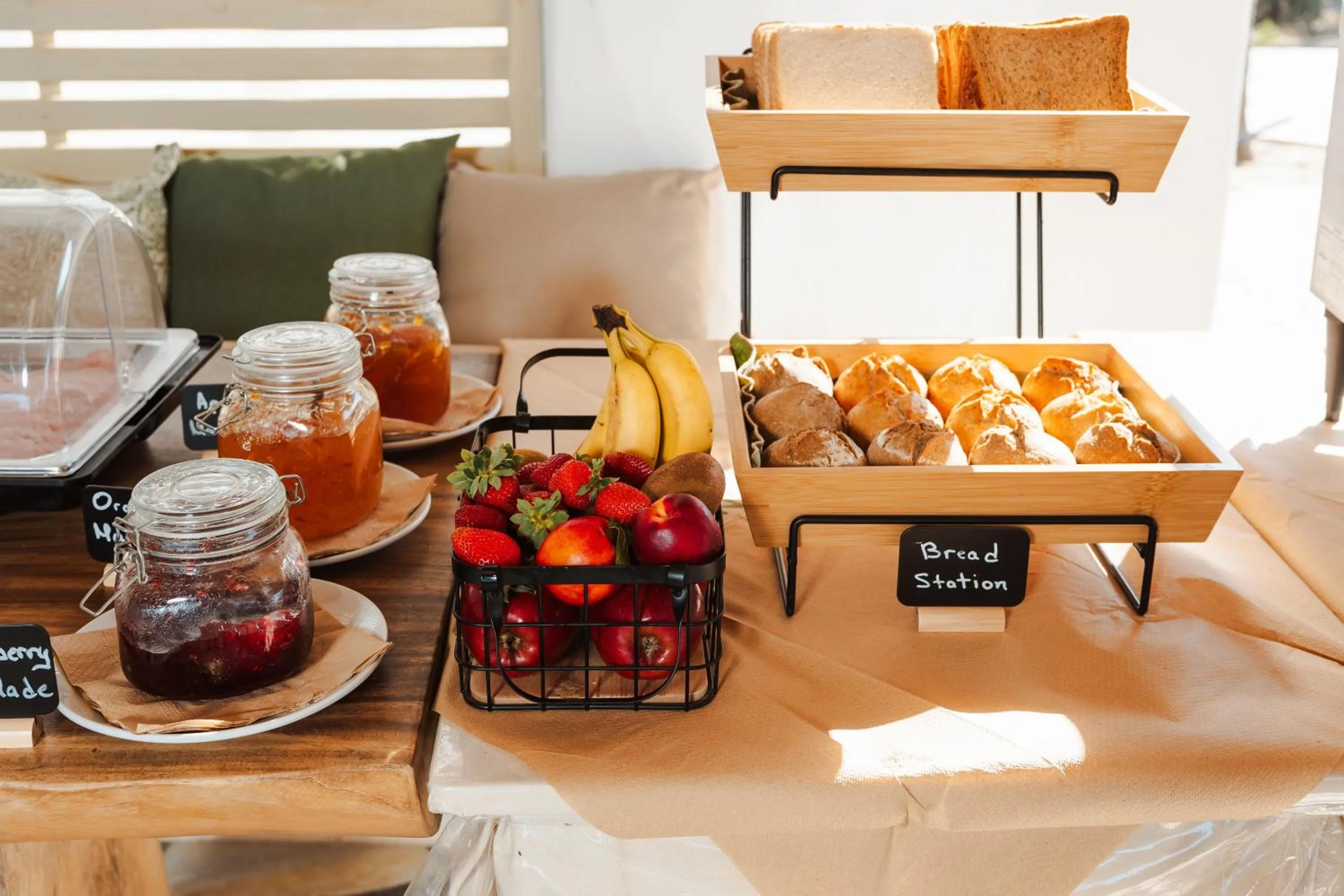 Seating area in Almiriki Naxos Beachside Living