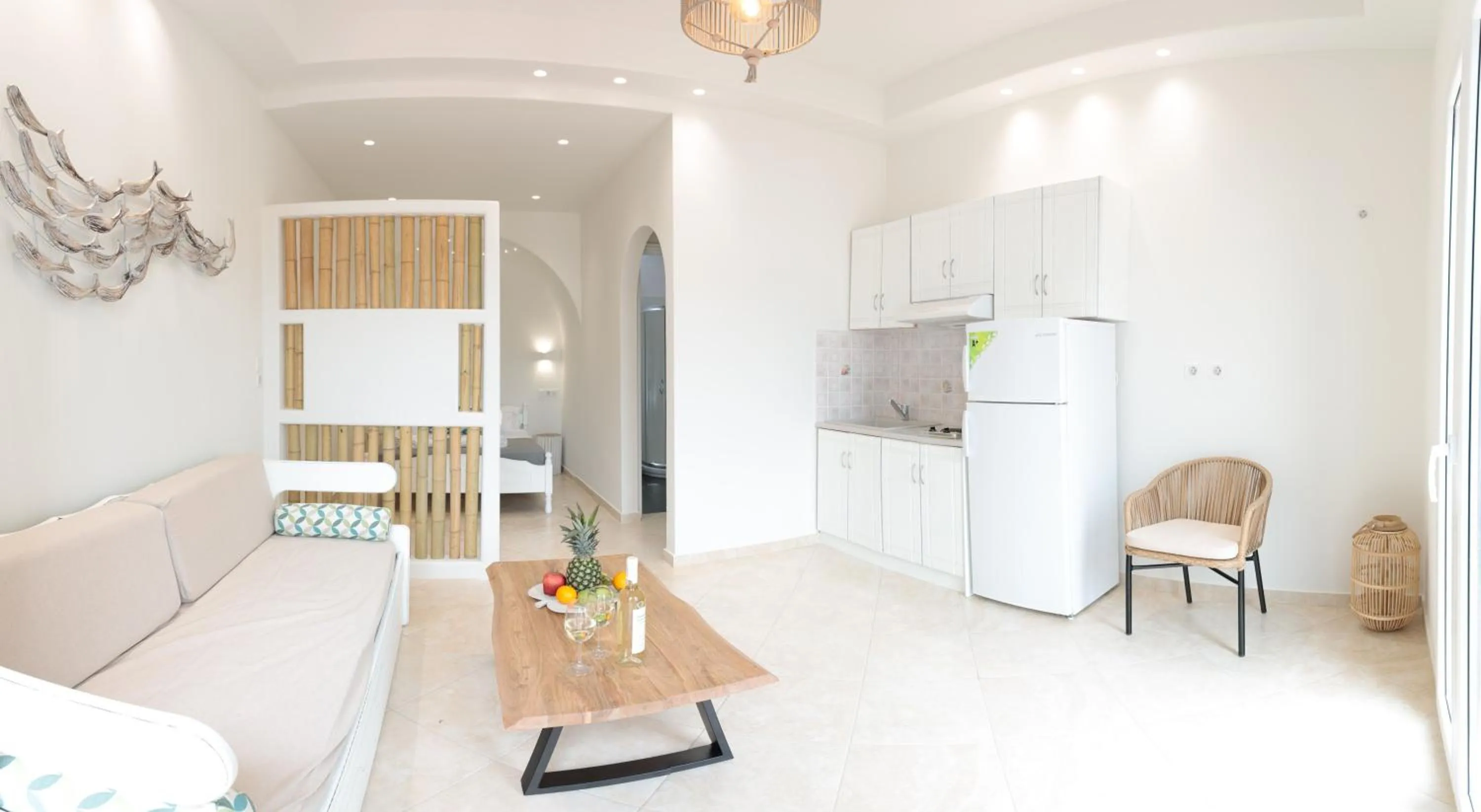 Shower in Almiriki Naxos Beachside Living