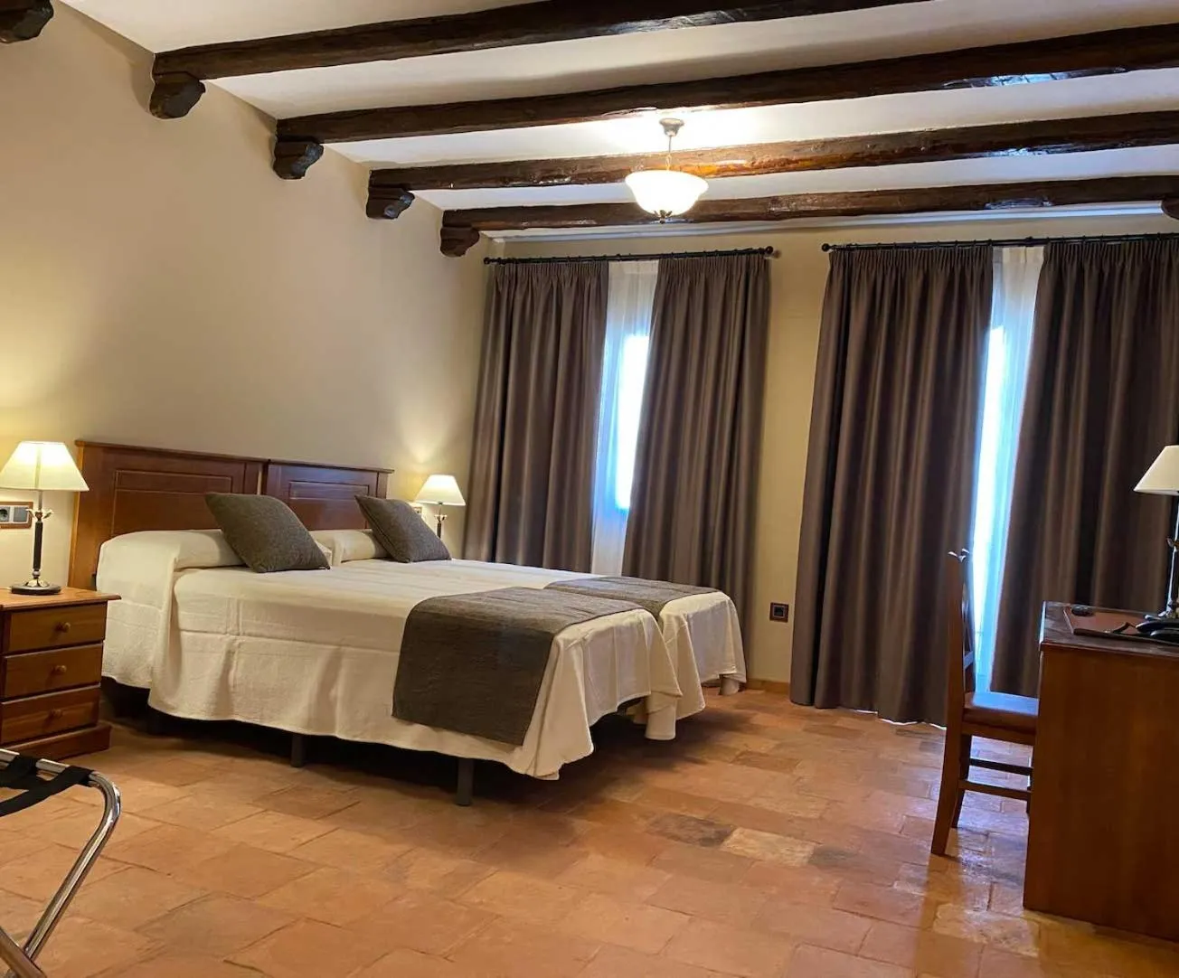 Bed in Hotel Rural El Lagar de Nemesio