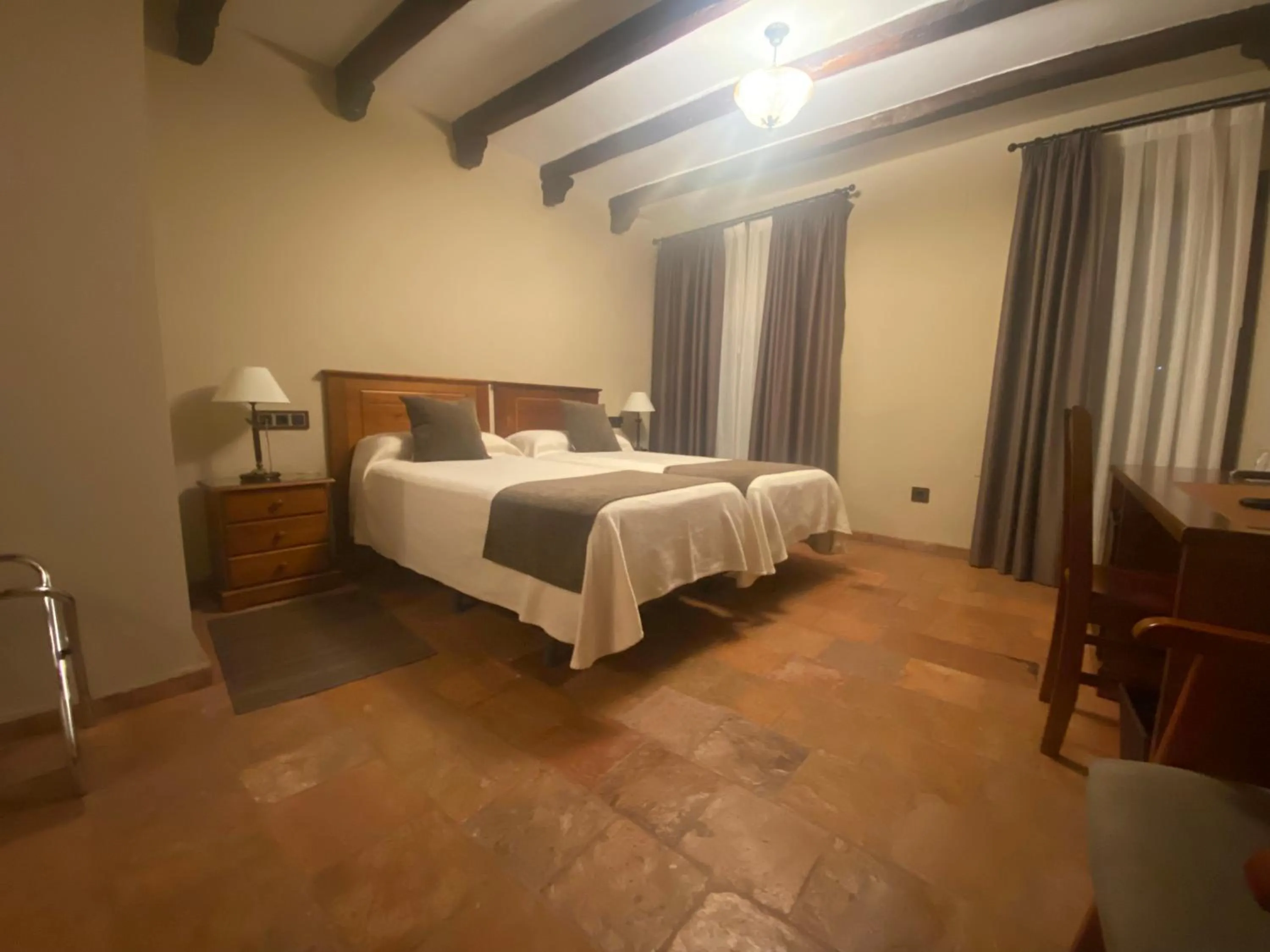 Bed in Hotel Rural El Lagar de Nemesio