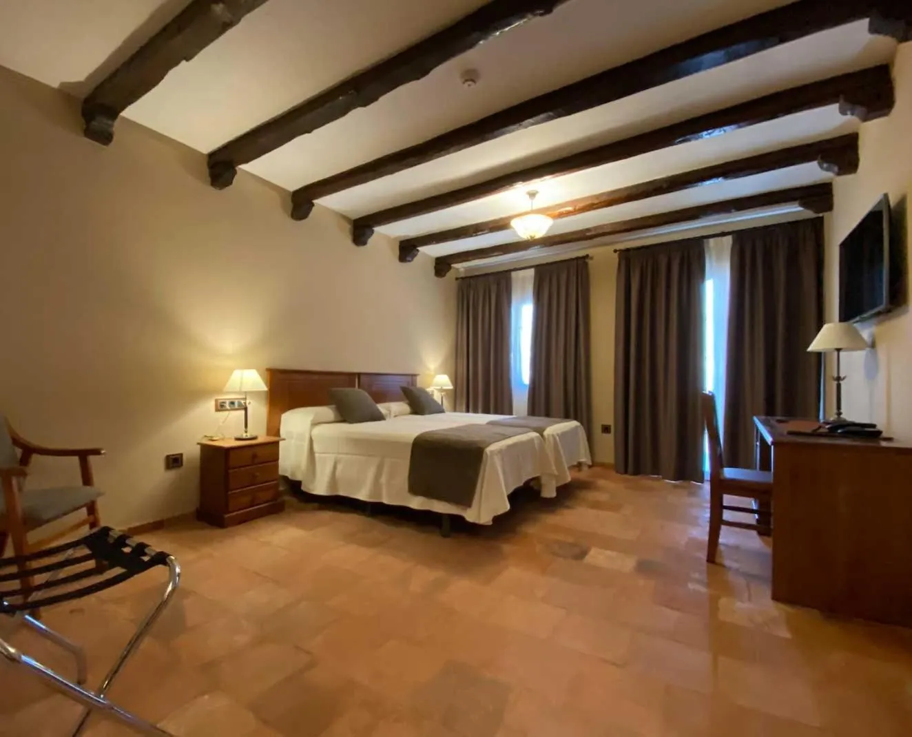 Bed in Hotel Rural El Lagar de Nemesio