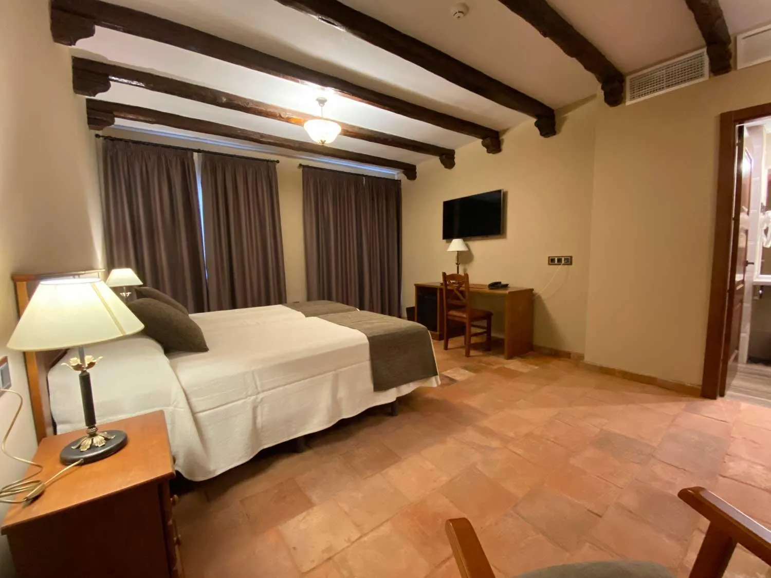 Bed in Hotel Rural El Lagar de Nemesio