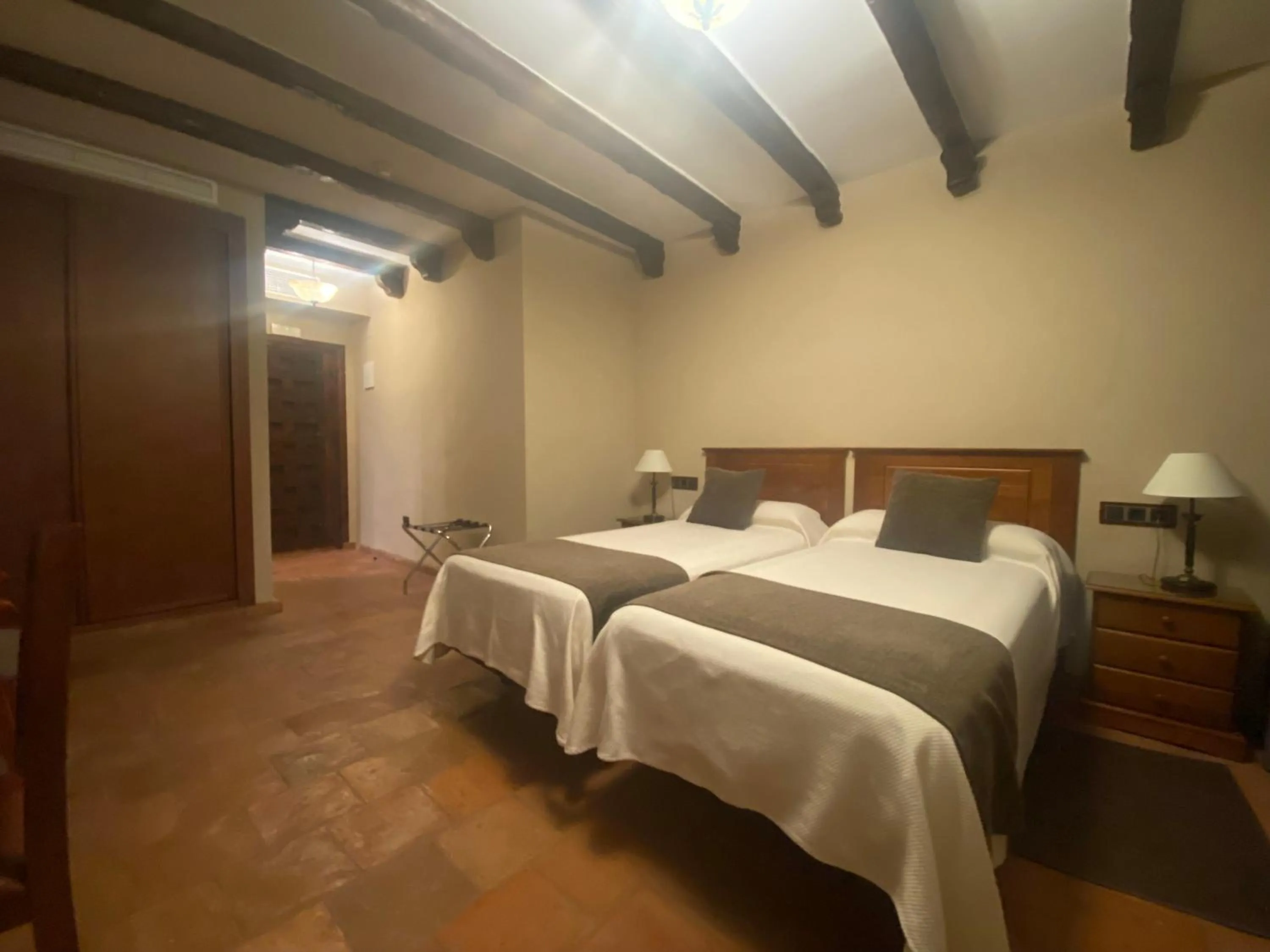 Bed in Hotel Rural El Lagar de Nemesio