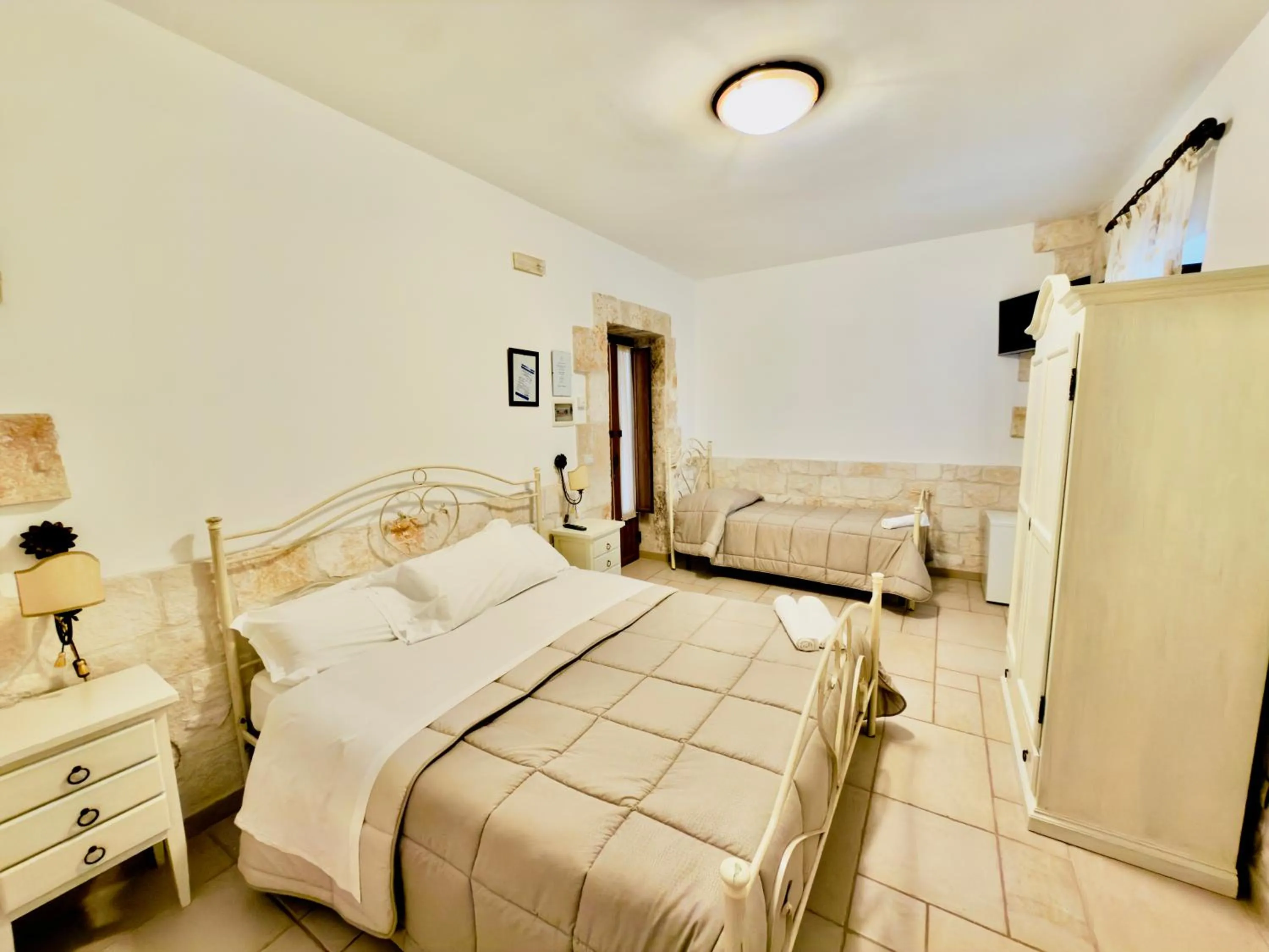 Bed in Masseria Madonna dell'Arco Agriturismo