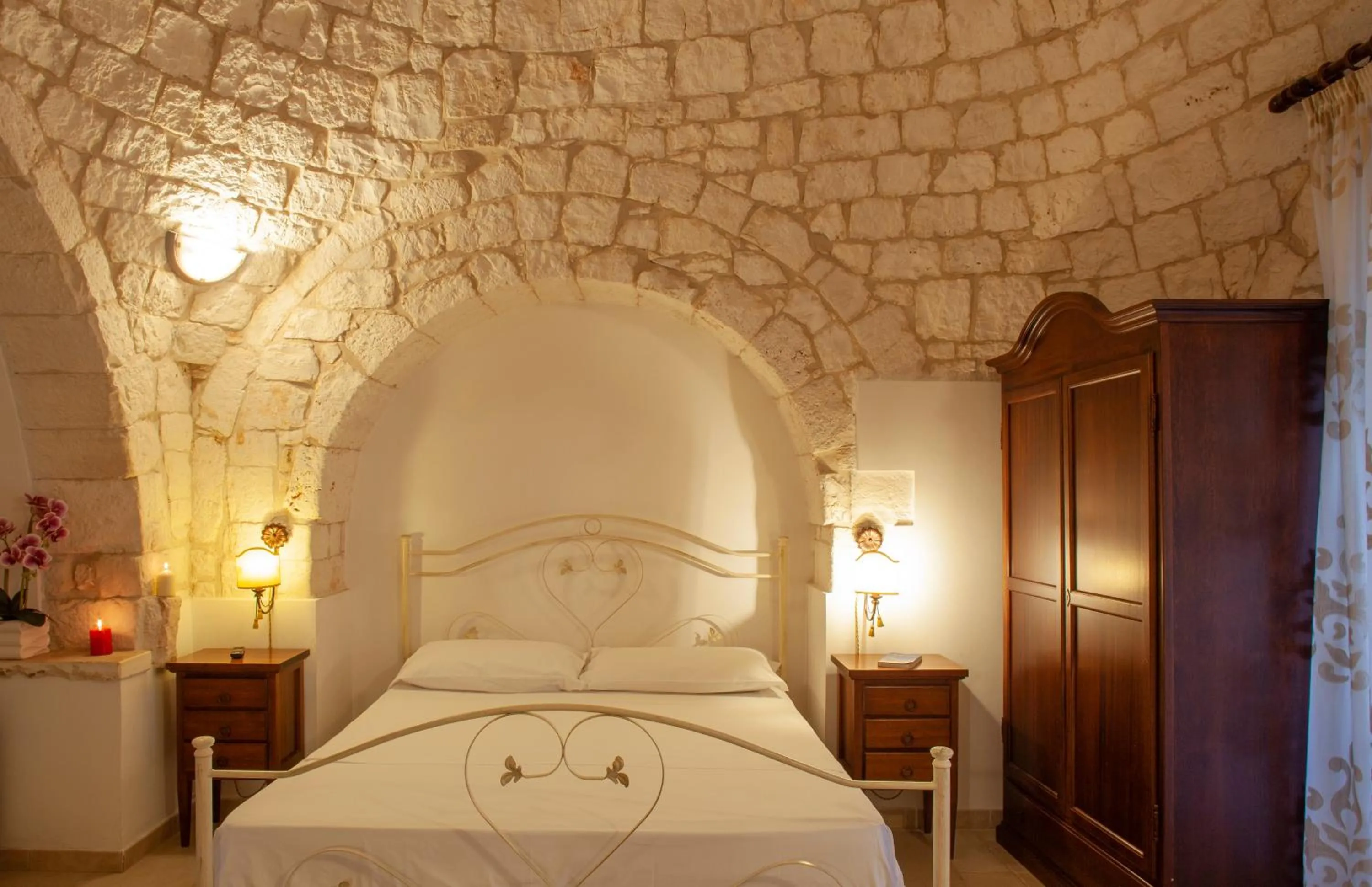 Bed in Masseria Madonna dell'Arco Agriturismo
