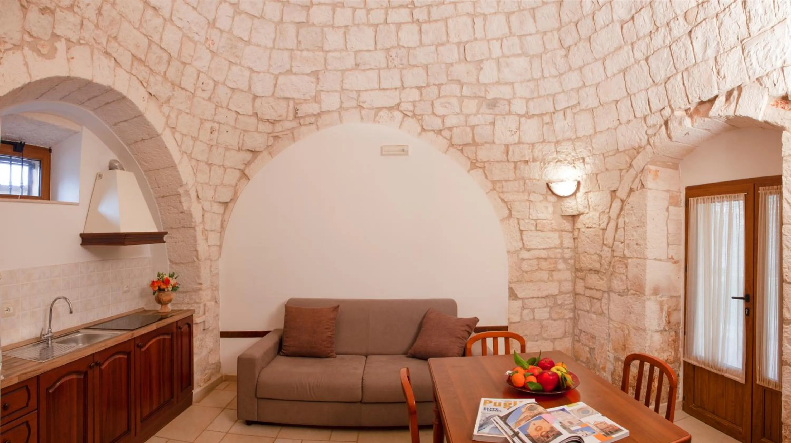 Living room in Masseria Madonna dell'Arco Agriturismo