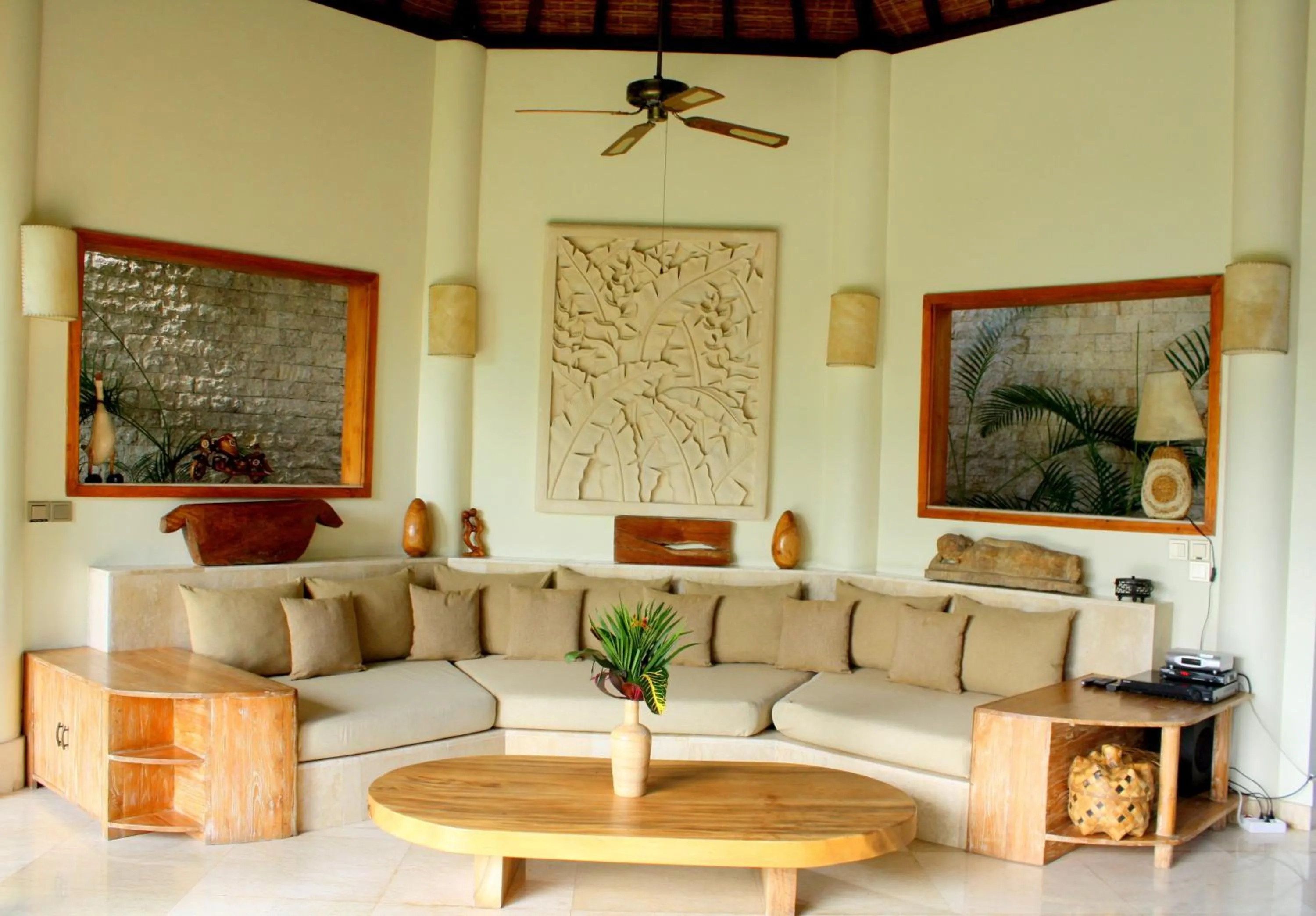 Living room in Mayana Villas